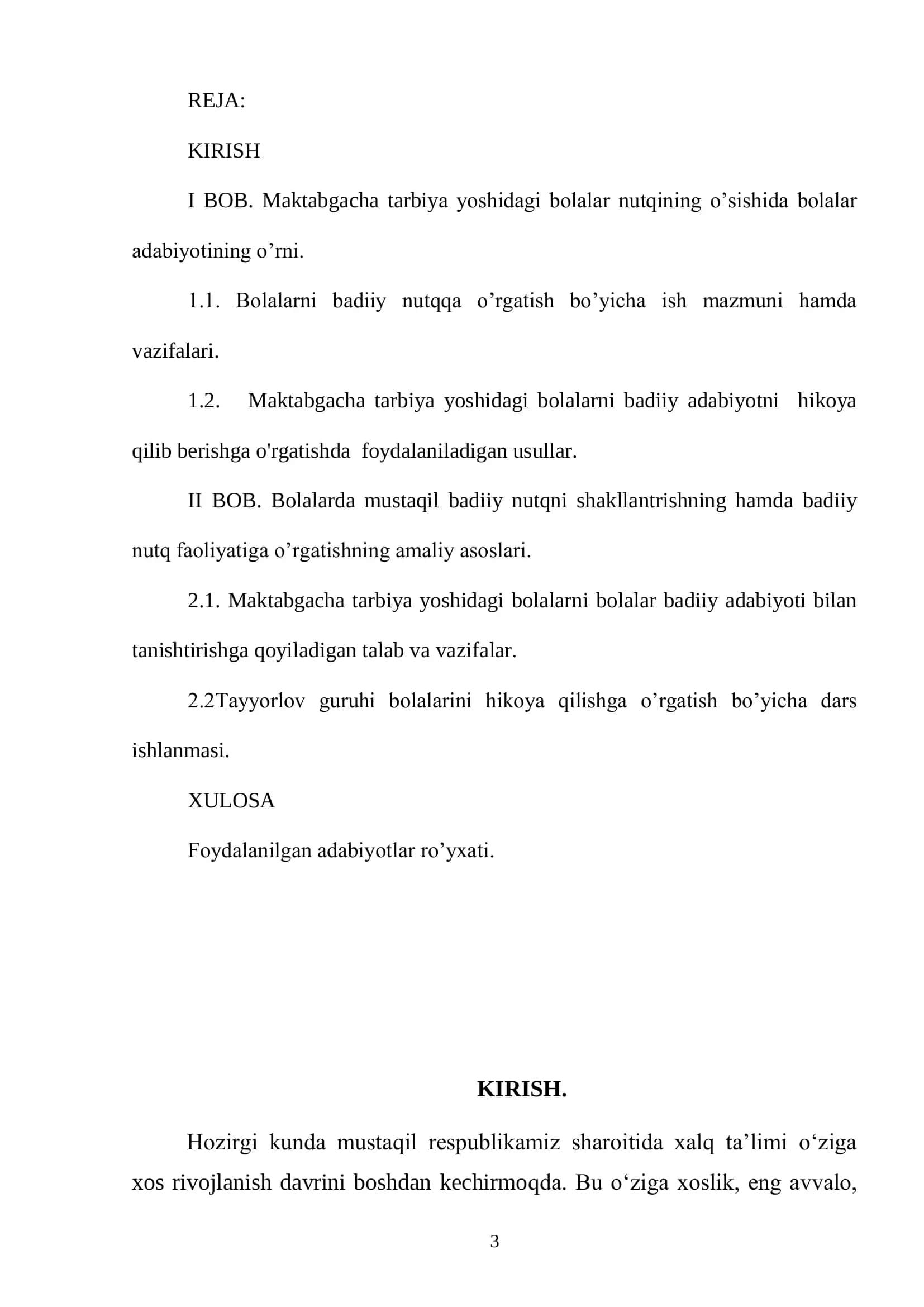 MAKTABGACHA TA’LIM YOSHIDAGI BOLALAR NUTQINI O’STIRISHDA BOLALAR ADABIYOTIDAN FOYDALANISH 3