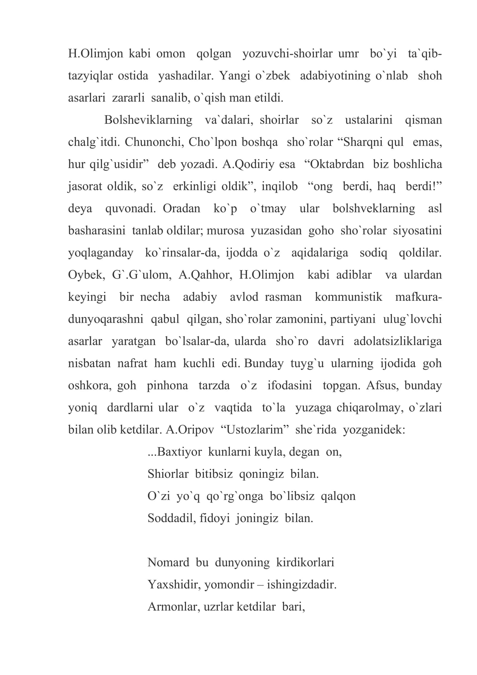 Sho`ro davri o`zbek adabiyoti 3