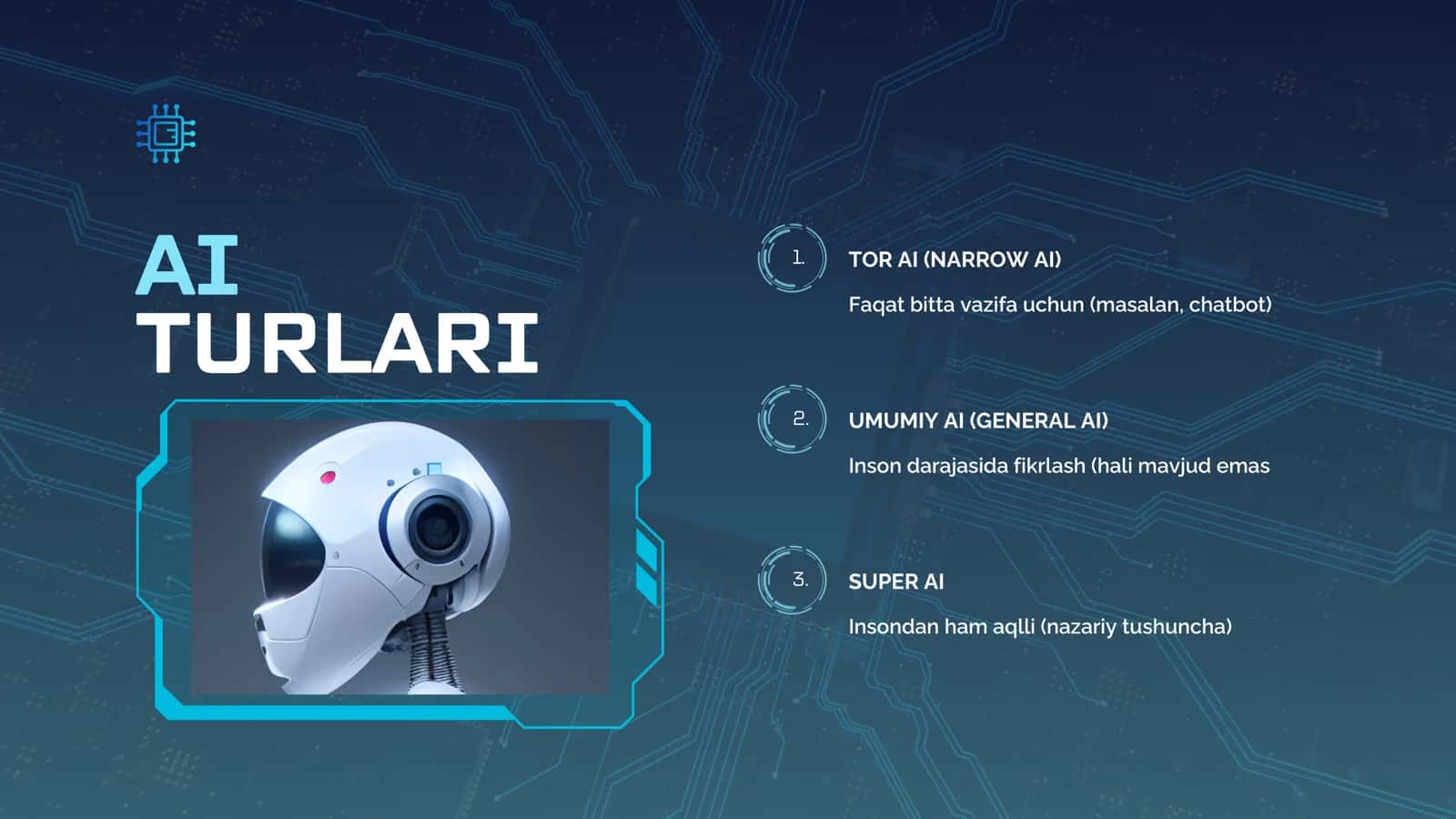 AI Sun’iy intellekt asoslari 3