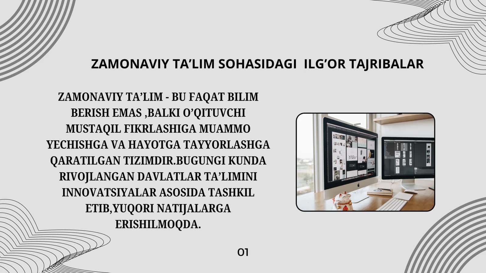 ZAMONAVIY TA’LIM SOHASIDAGI ILG’OR XORIJIY TAJRIBALAR 3