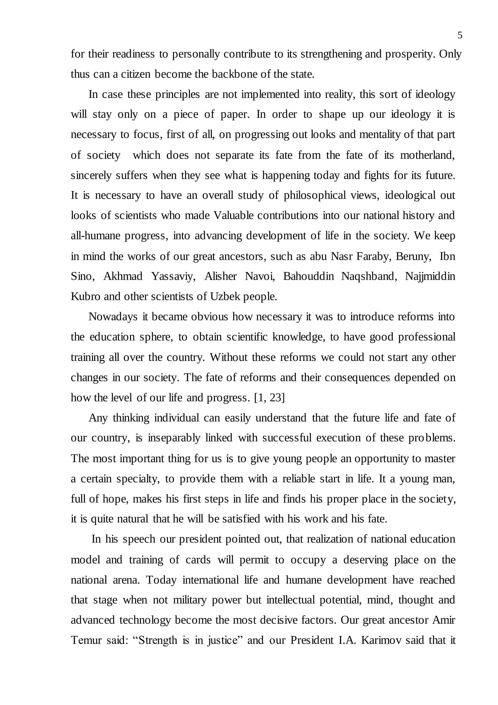 Semantic peculiarities of homonyms in English and Uzbek 3