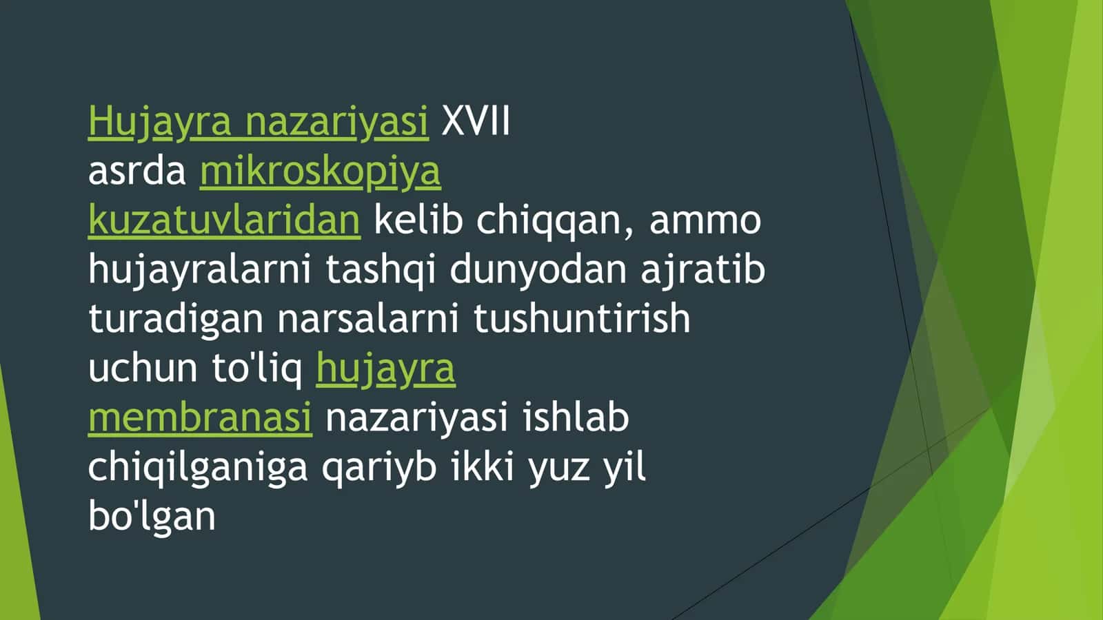 IKKI QAVATLI LIPID MEMBRANALAR,BIR VA IKKI QAVATLI SUN`IY MEMBRANALAR 3