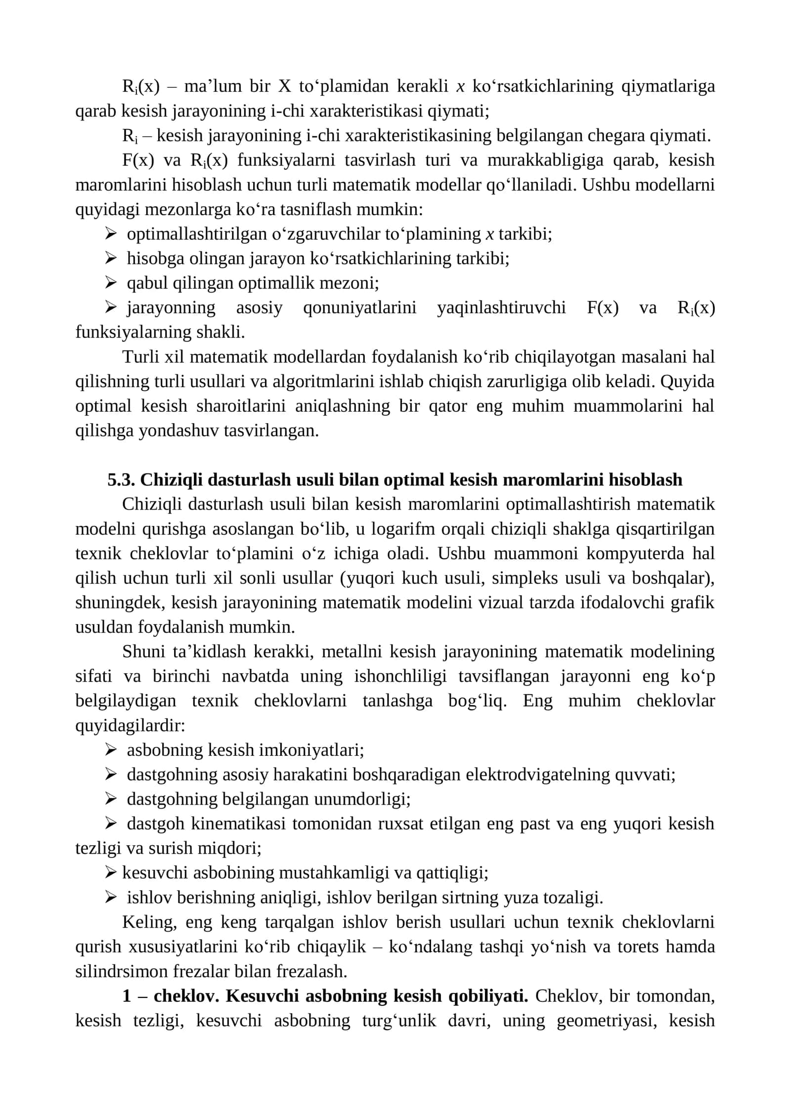 MEXANIK ISHLOV BERISH TEXNOLOGIK JARAYONLARINI 3