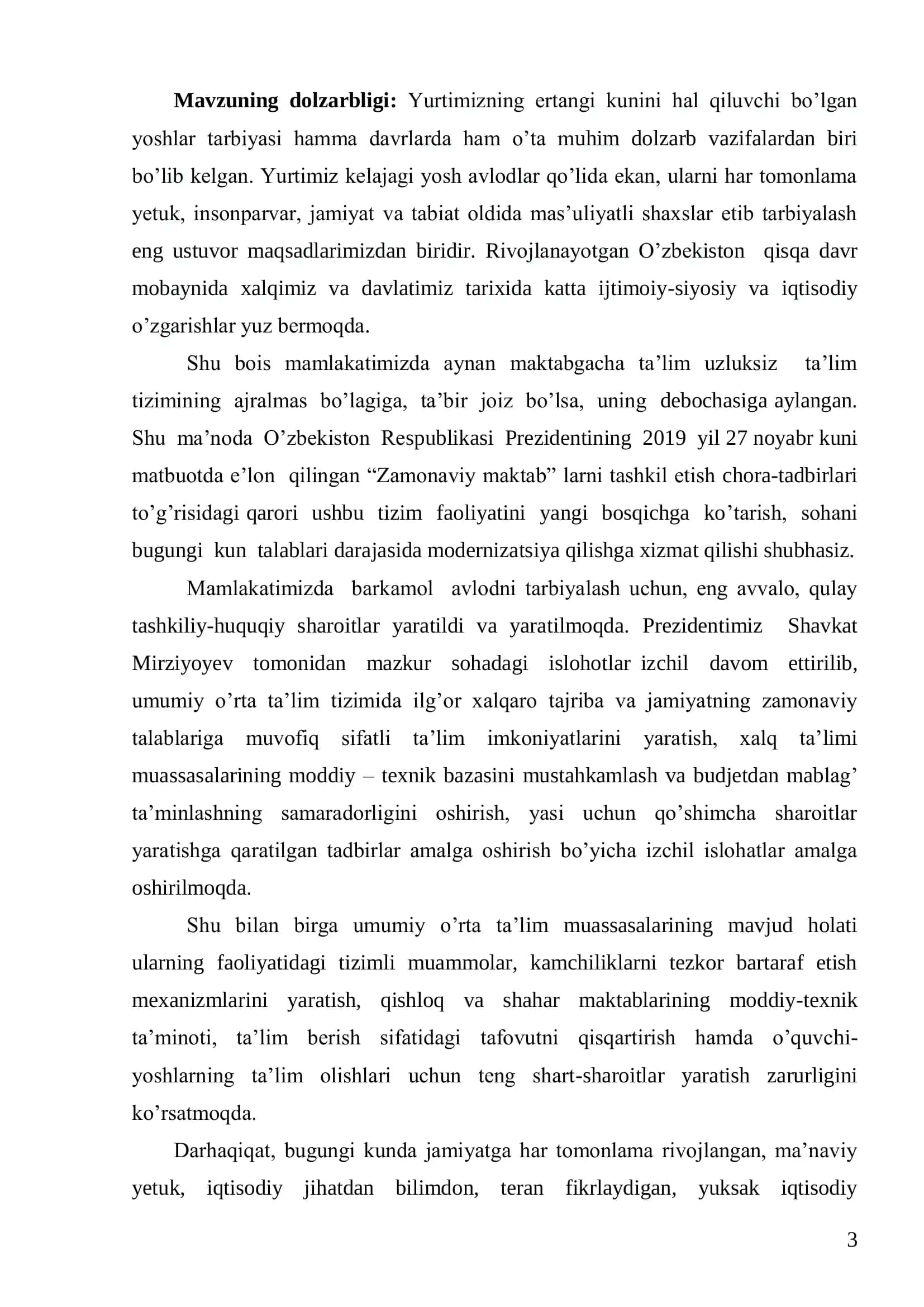 Boshlang‟ich sinf o‟quvchilarini tejamkorlik munosabatlarga tayyorlash yo‟llari 3