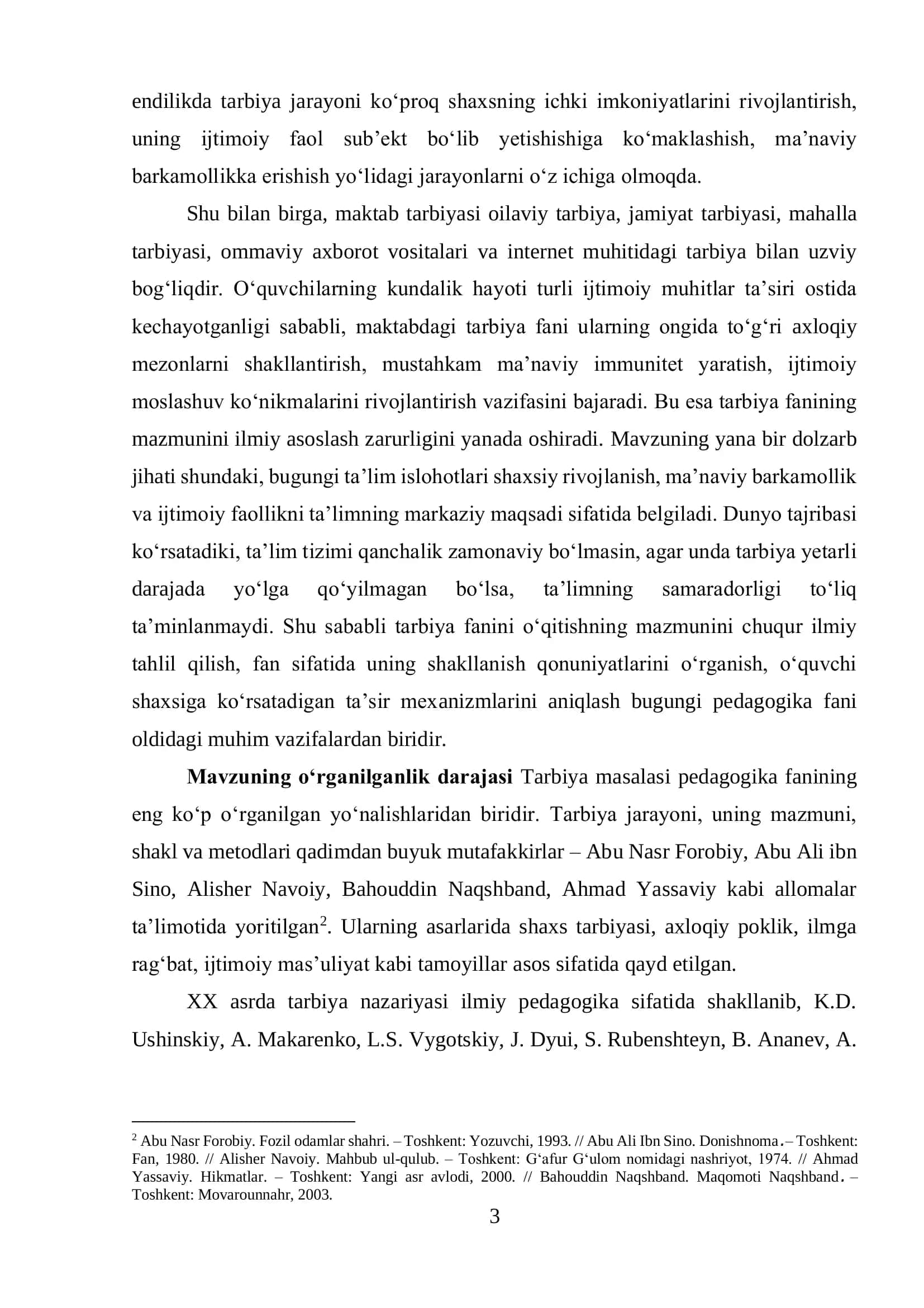 Zamonaviy ta'lim jarayonida tarbiya masalasi 3