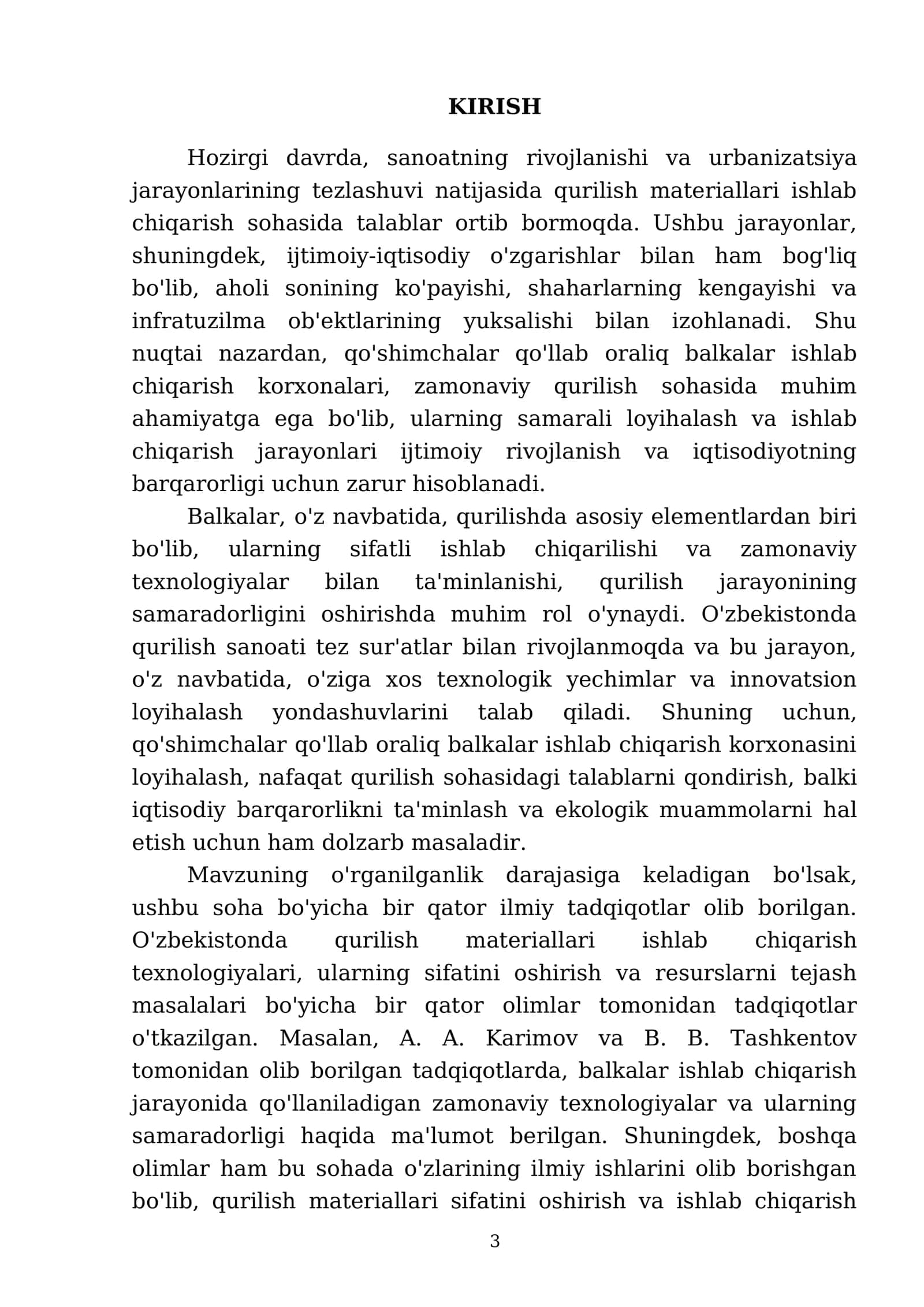 Qo'shimchalar qo'llab oraliq (prolet tuzilishidagi) balkalar ishlab chiqarish korxonasini loyihalash 3
