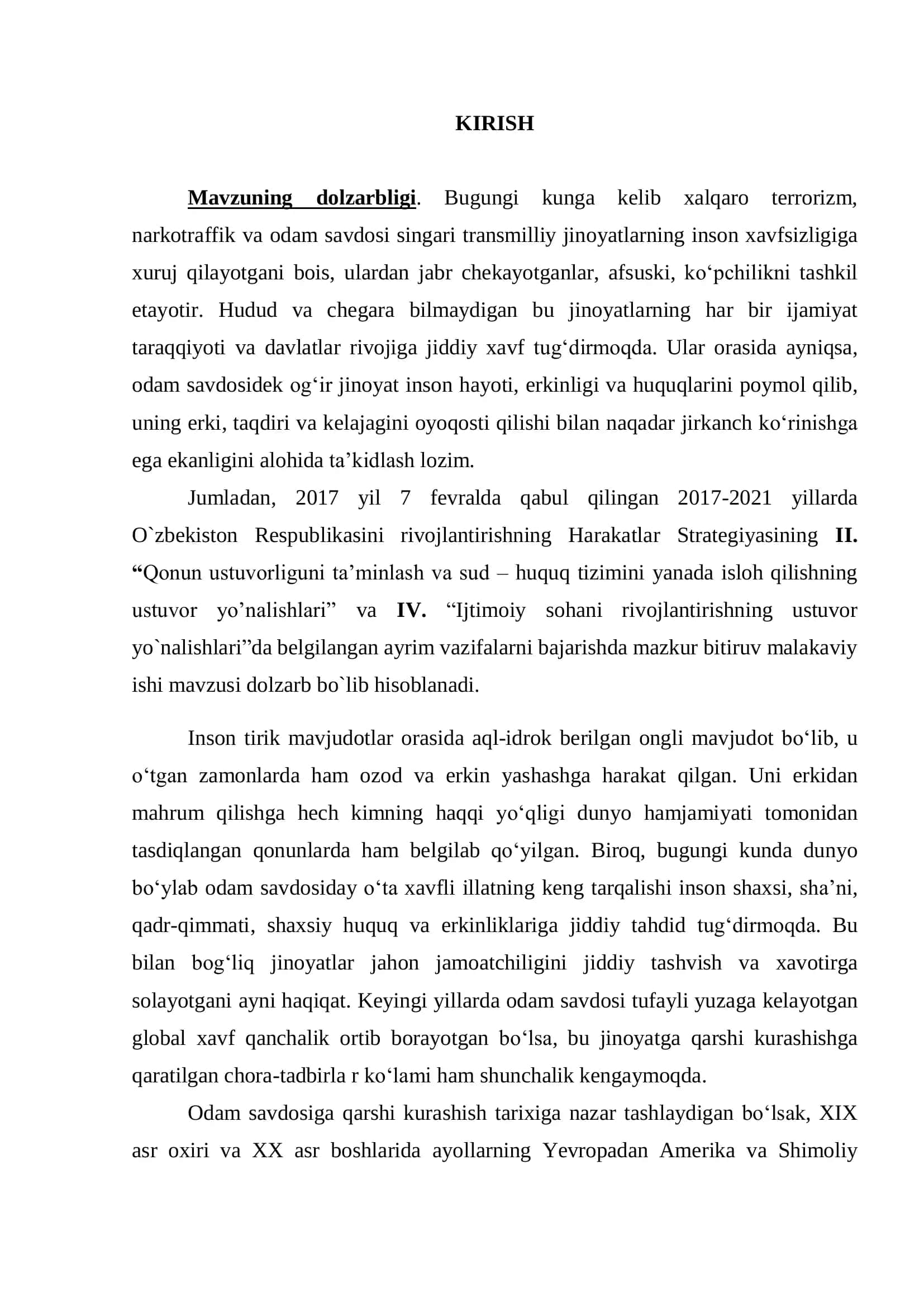 Odam savdosiga qarshi kurashish profilaktikasi masalalari 3