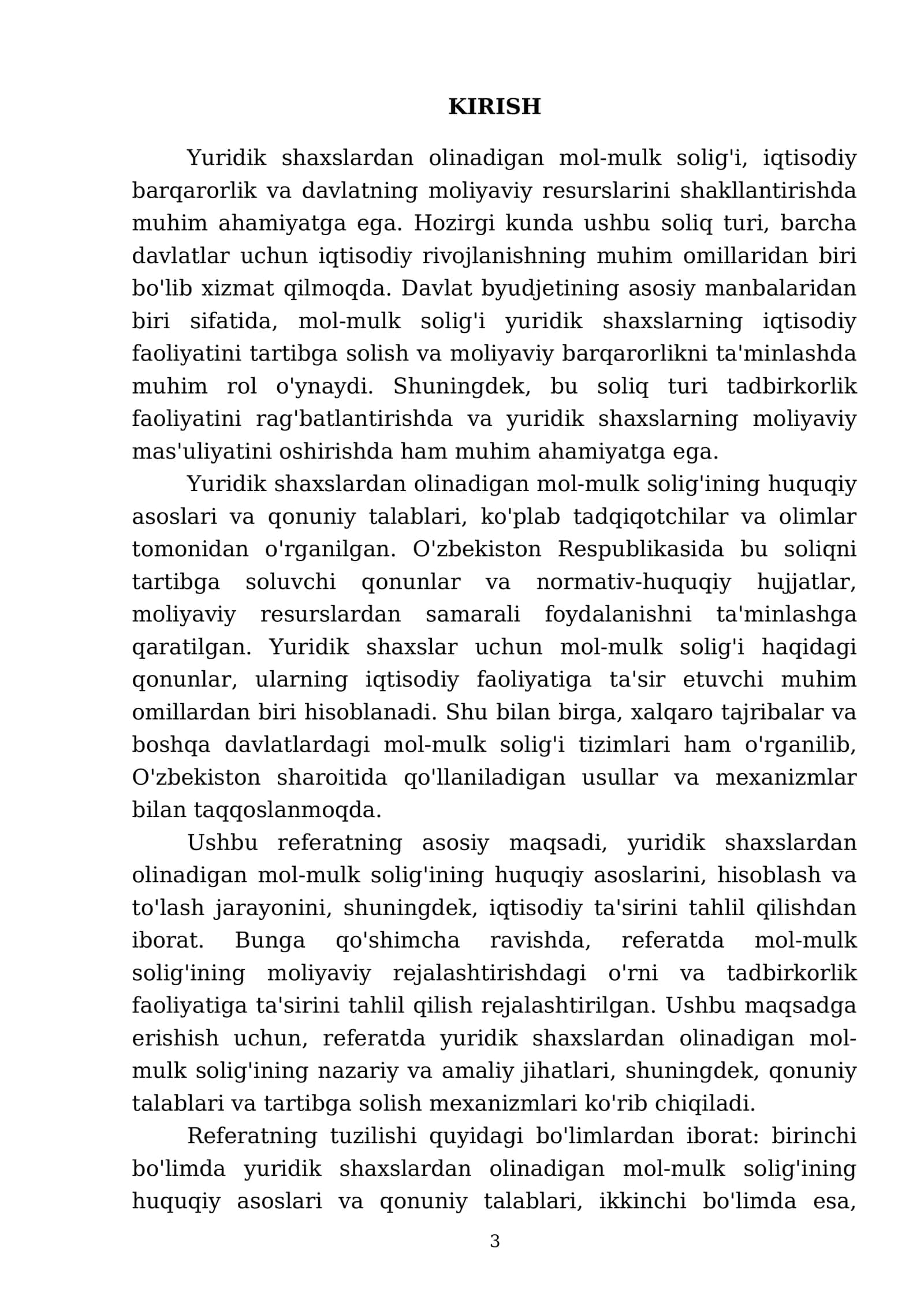 Yuridik shaxslardan olinadigan mol-mulk solig'i 3