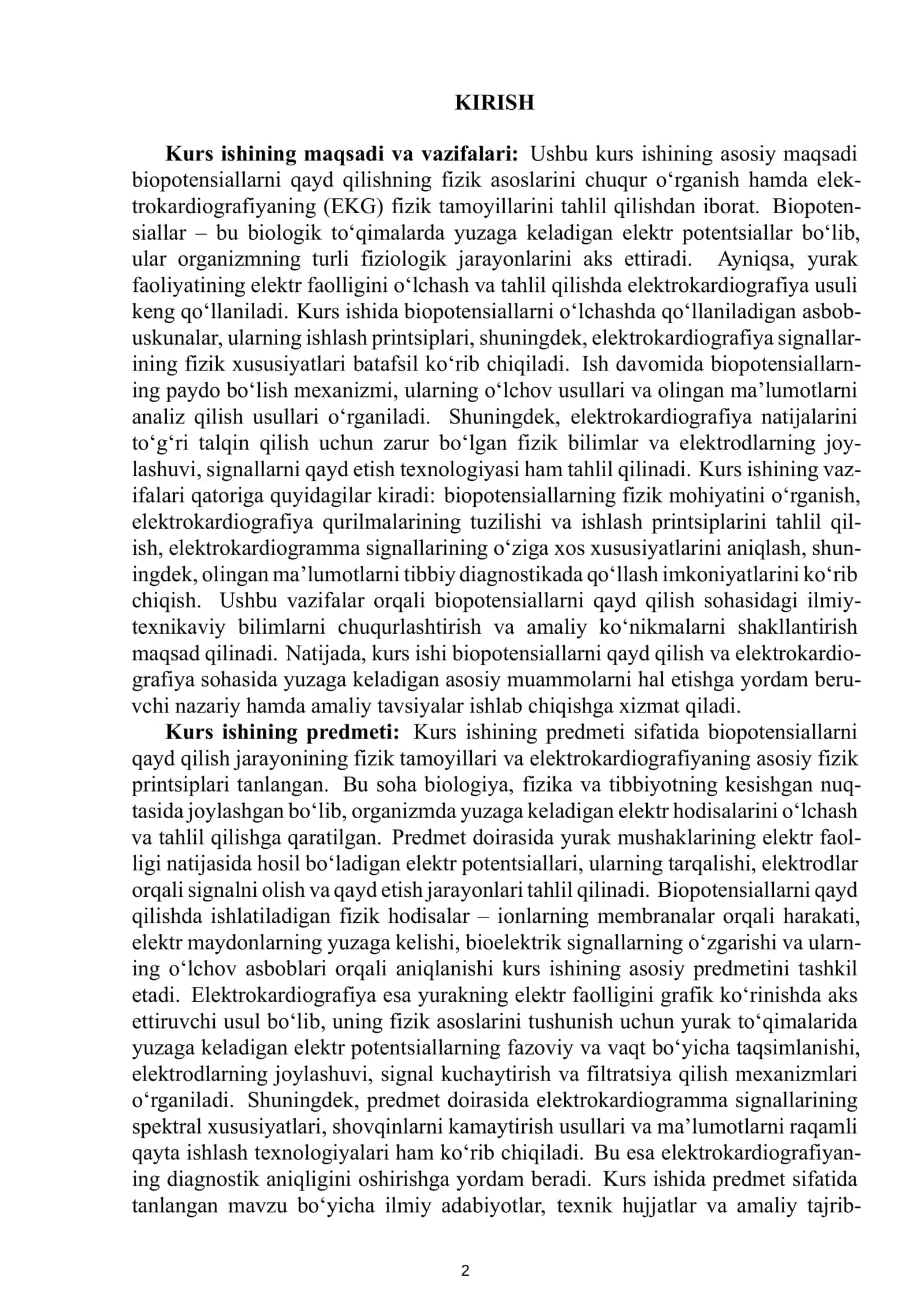 Biopotensiallarni qayd qilishning fizik asoslari 3