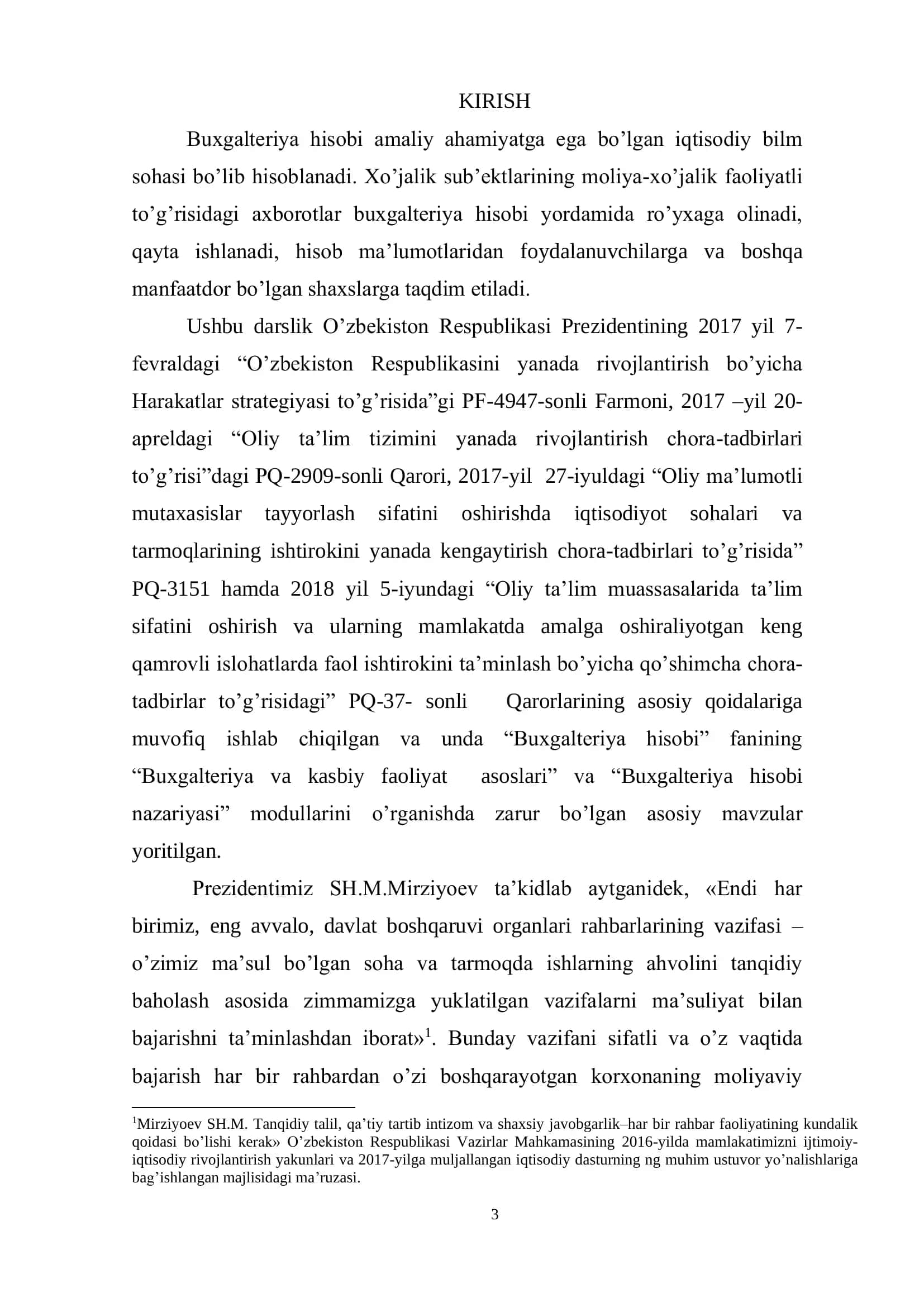 BUXGALTERIYA HISOBI: 1-MODUL: “BUXGALTERIYA VA KASBIY FAOLIYAT ASOSLARI” 2-MODUL: «BUXGALTERIYA HISOBI NAZARIYASI» 3