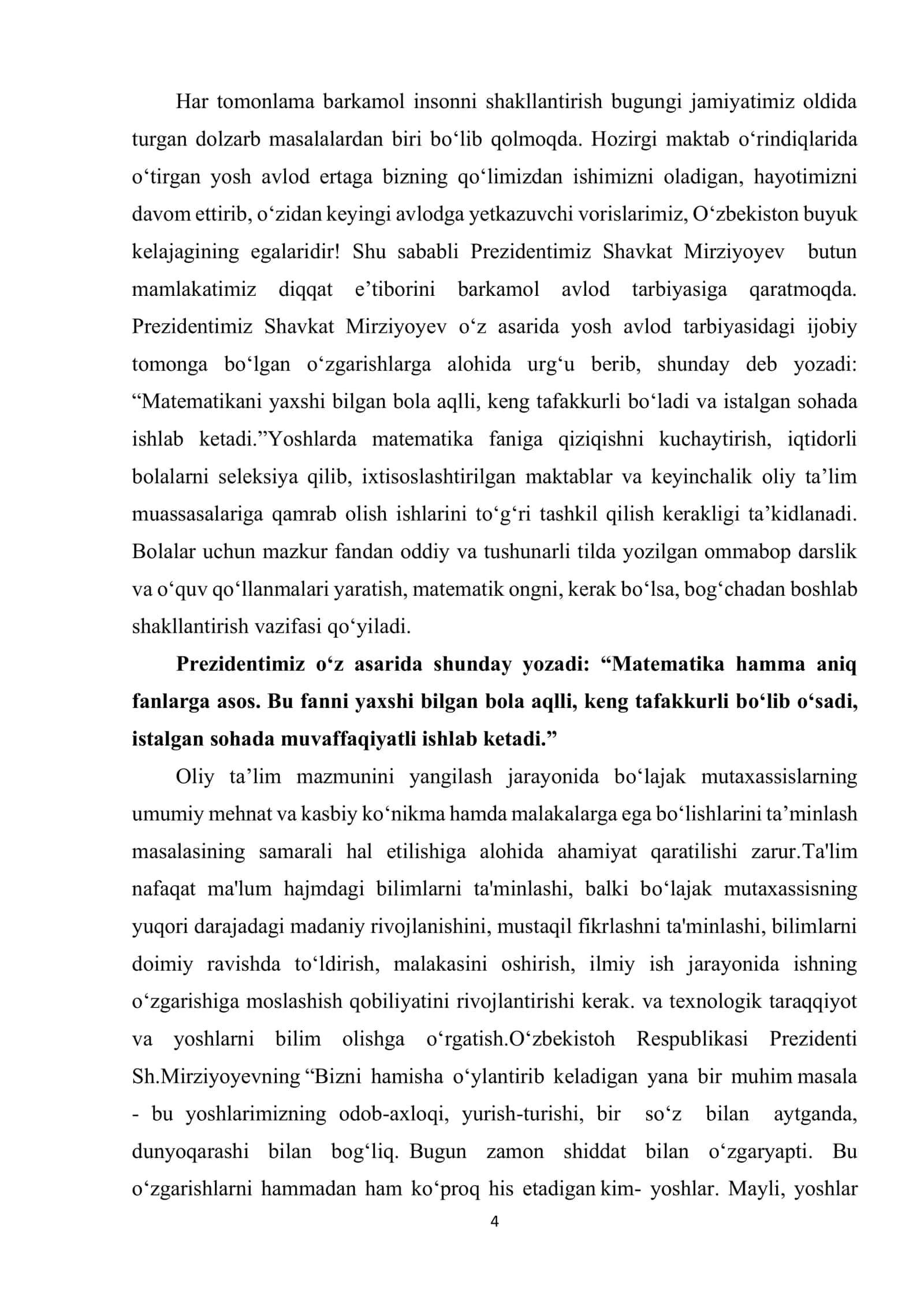 Boshlang‘ich sinf matematika darslarida arifmetik amallarni o‘rgatish 3