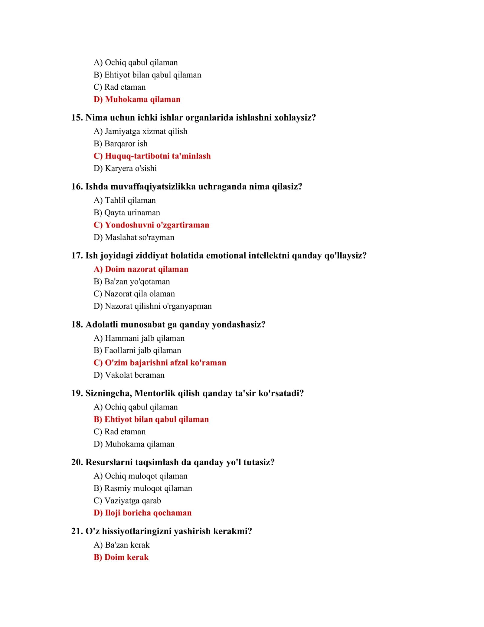 PSIXOLOGIK TESTLAR (500 ta) 3