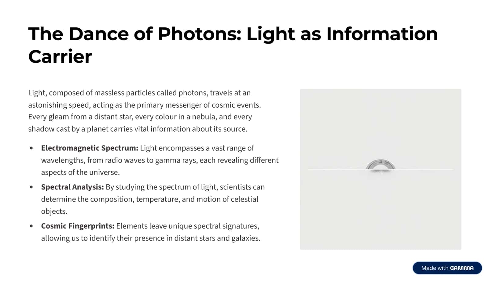 Size. Light: Unveiling the Universe's Grand Design 3
