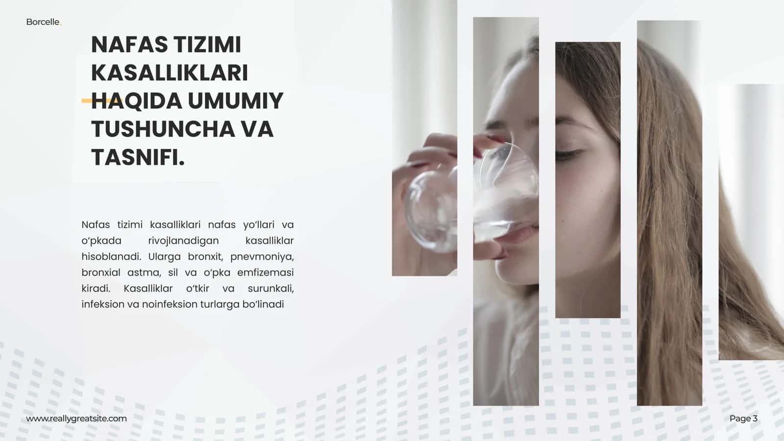 Nafas tizimi a'zolari kasalliklari bo'yicha diagnozlar tuzish va o'lim haqidagi ma'lumotnomani to'ldirish 3