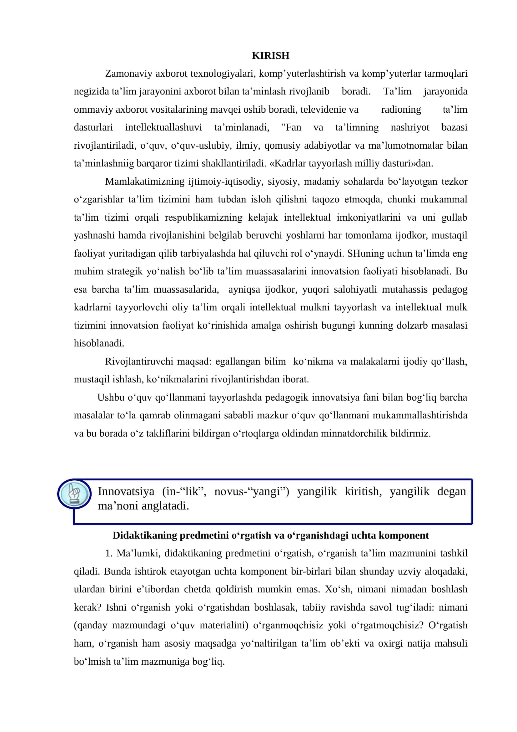 Didaktikaning predmeti 3