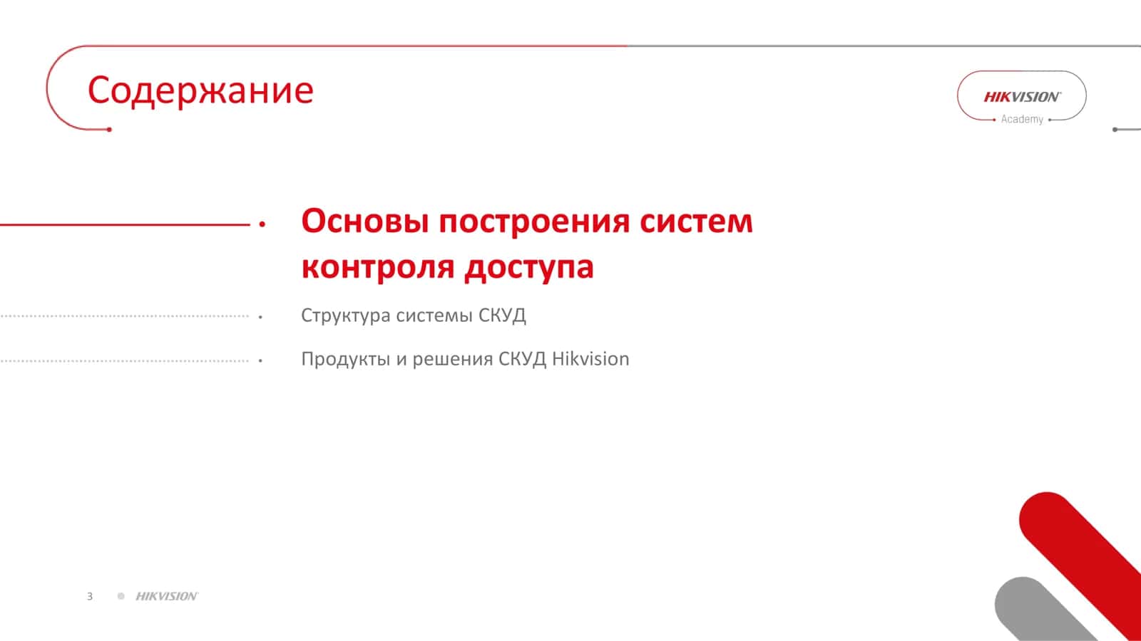 Hikvision Certified Security Associate 3