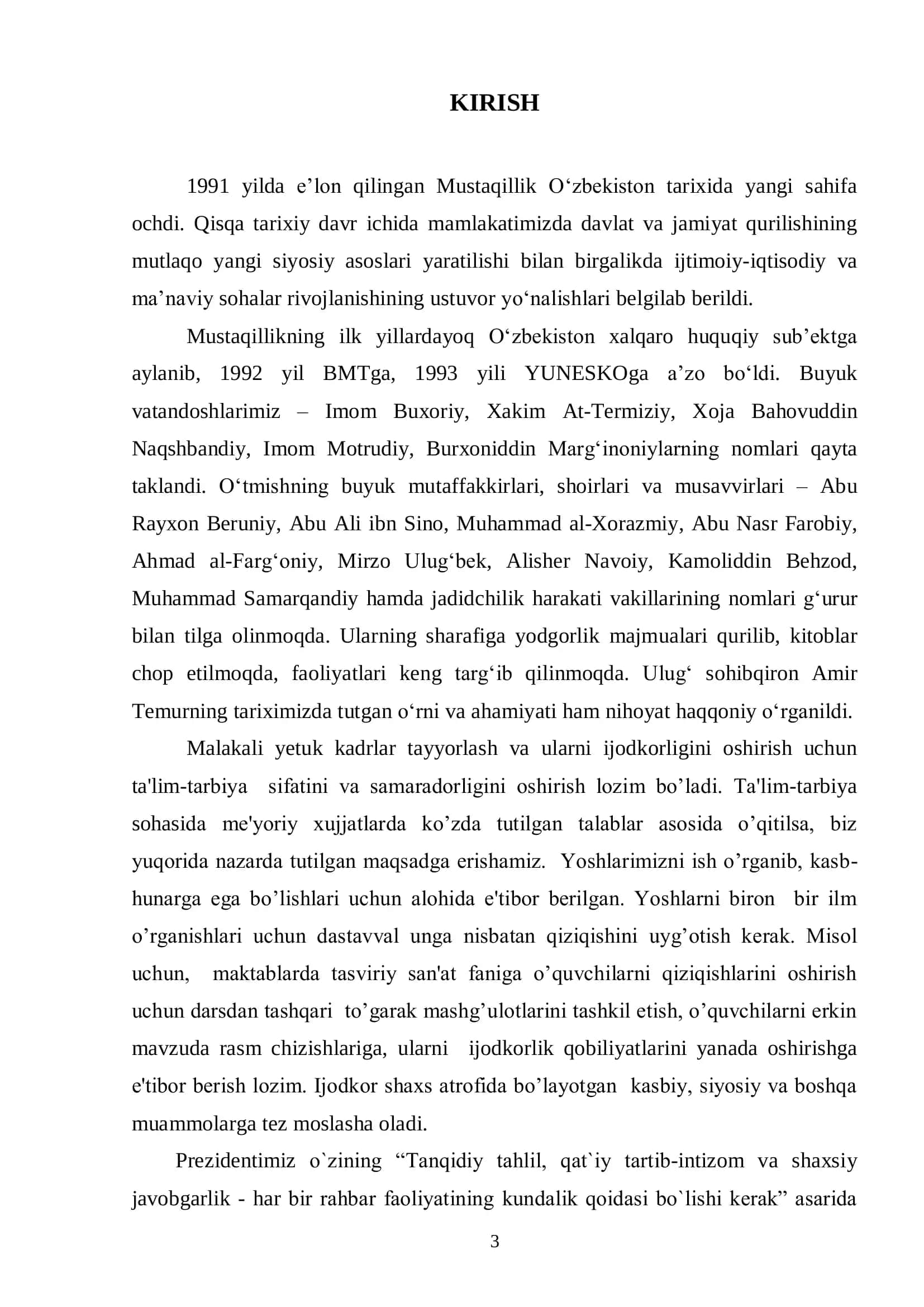 XX ASR O‘ZBEKISTON TASVIRIY SAN’ATIDA PORTRET JANRI RIVOJLANISHINI TAHLILIY O‘RGANISH 3