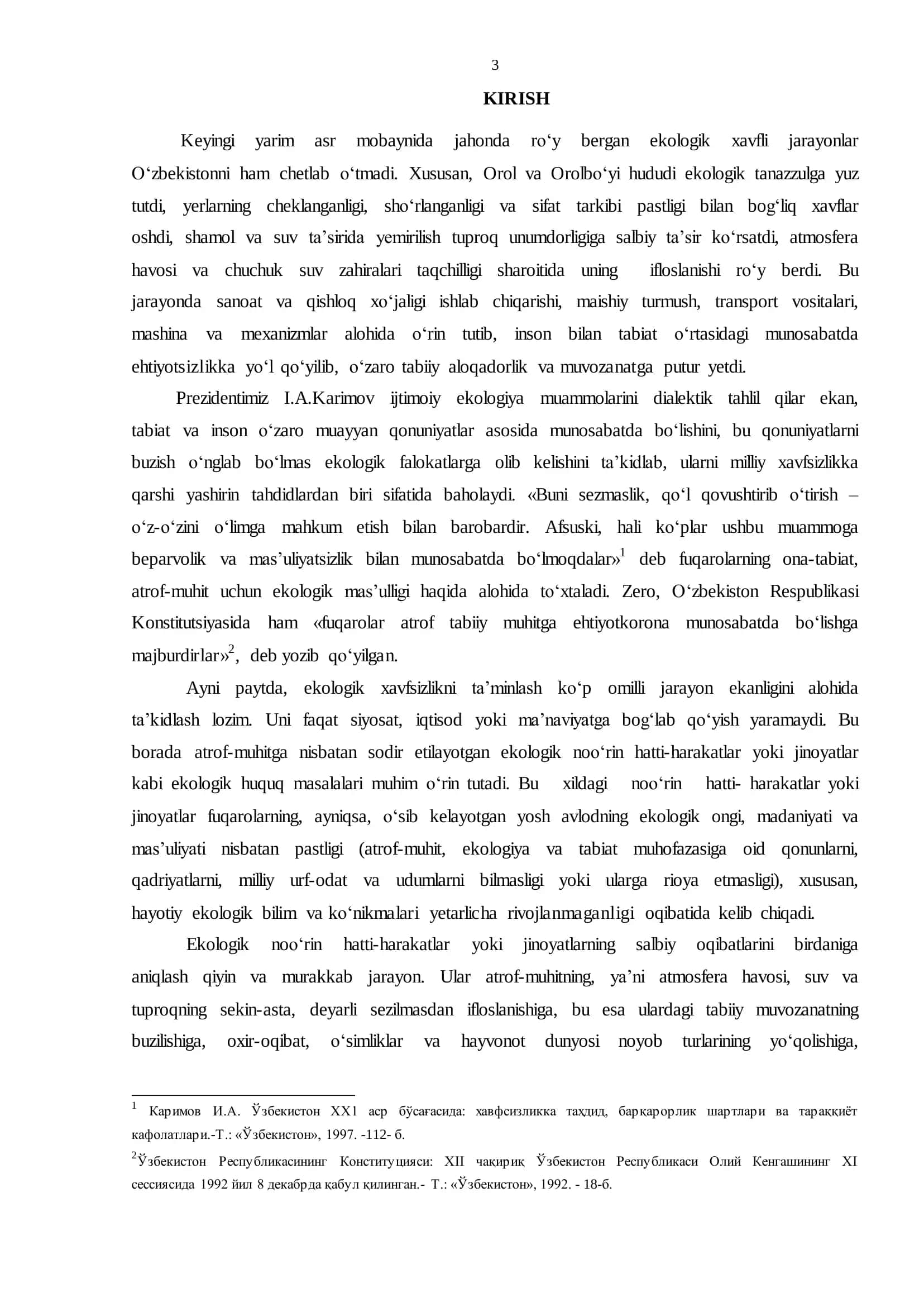 "Maktabgacha yoshdagi bolalarda ekologik ta’lim va madaniyatni tarbiyalashga innovatsion yondashuv" REFERAT 3