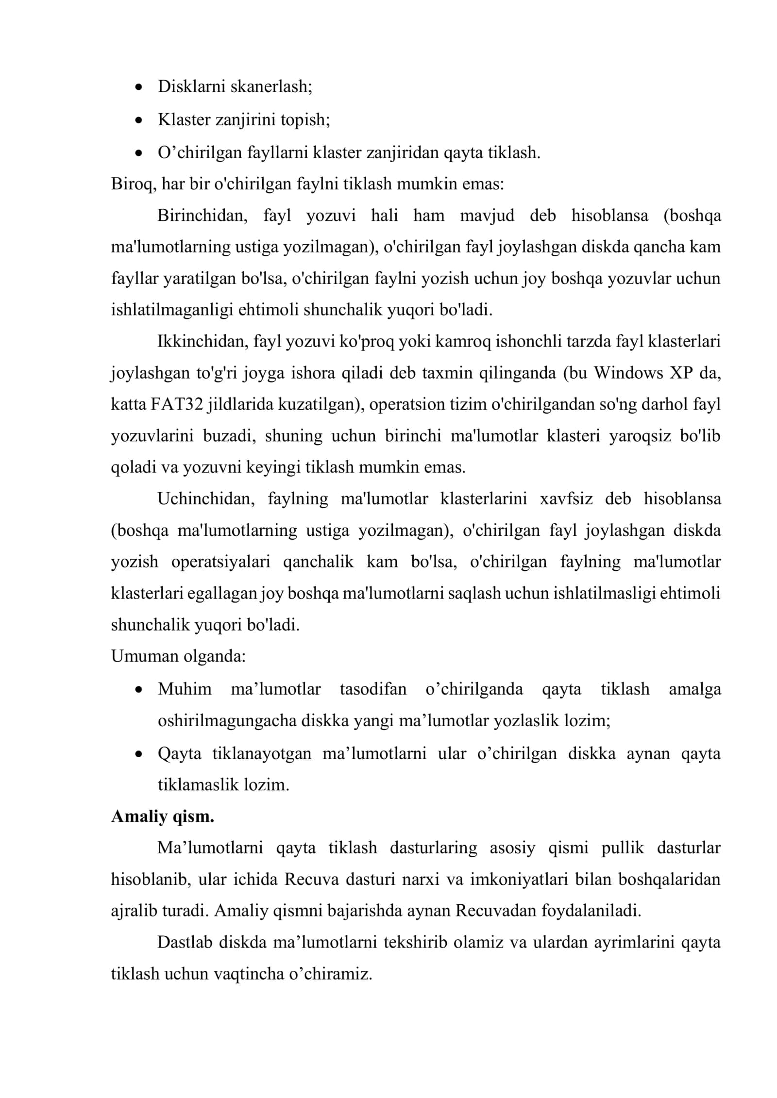 KIBERXAVFSIZLIK ASOSLARI 3