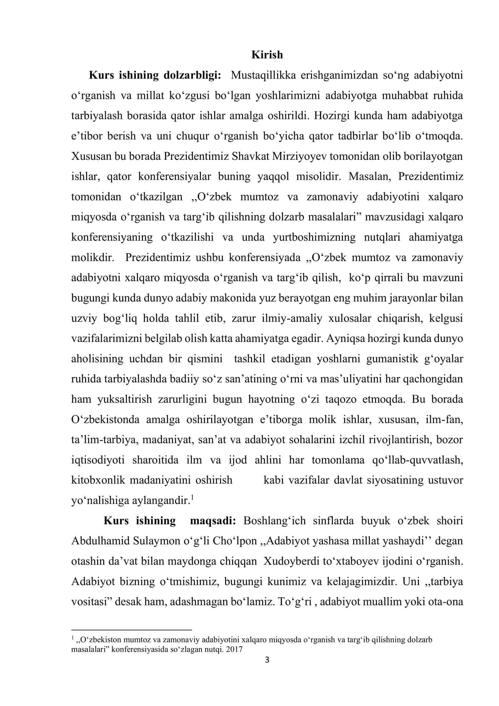 Boshlang‘ich sinflarda Xudoyberdi To‘xtaboyev ijodini o‘rganish 3