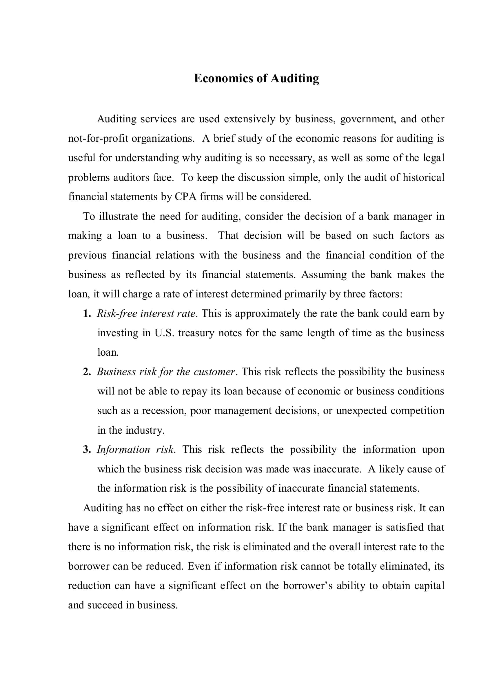 Экономика аудита 3