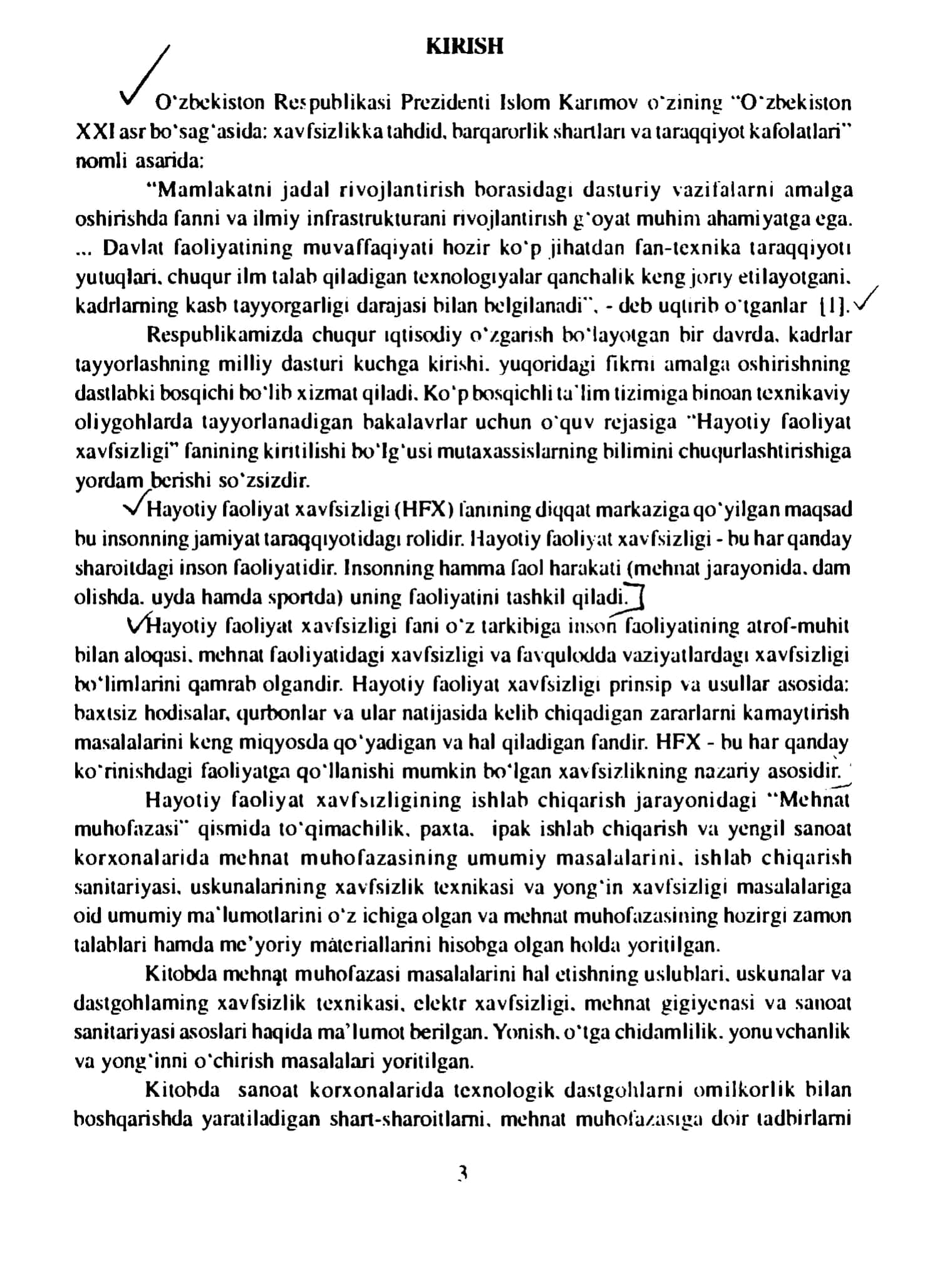 HAYOTIY FAOLIYAT XAVFSIZLIQI 3