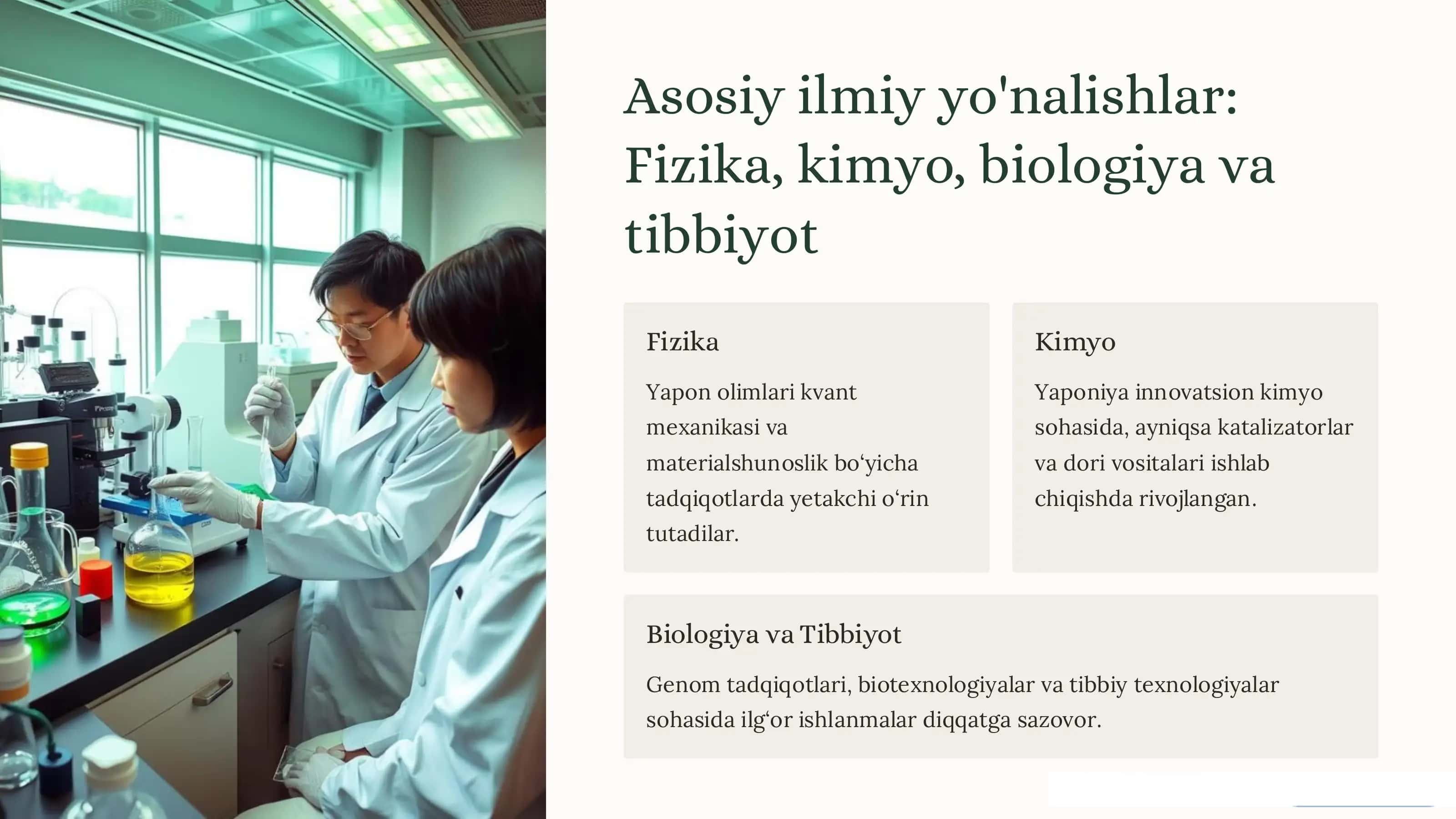 Yaponiyada ilm-fan va texnologiya 3