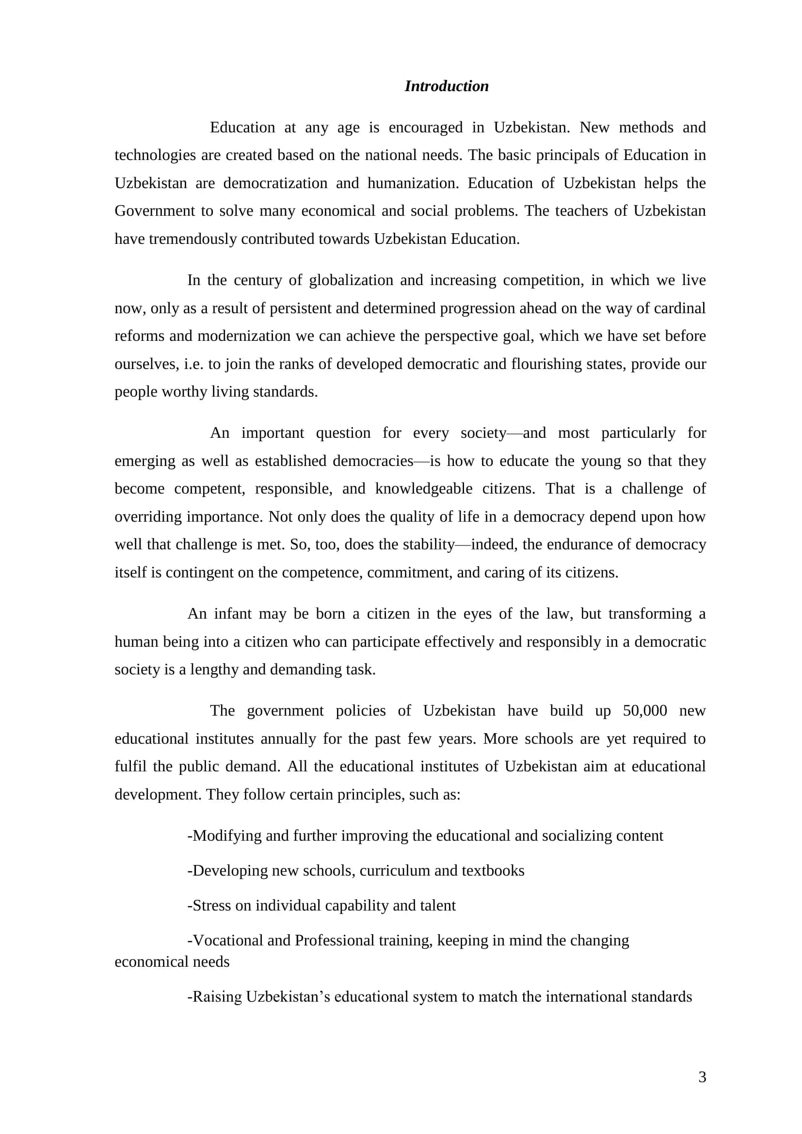 Course Paper on "The Components of Phonetic Structure of English" 3