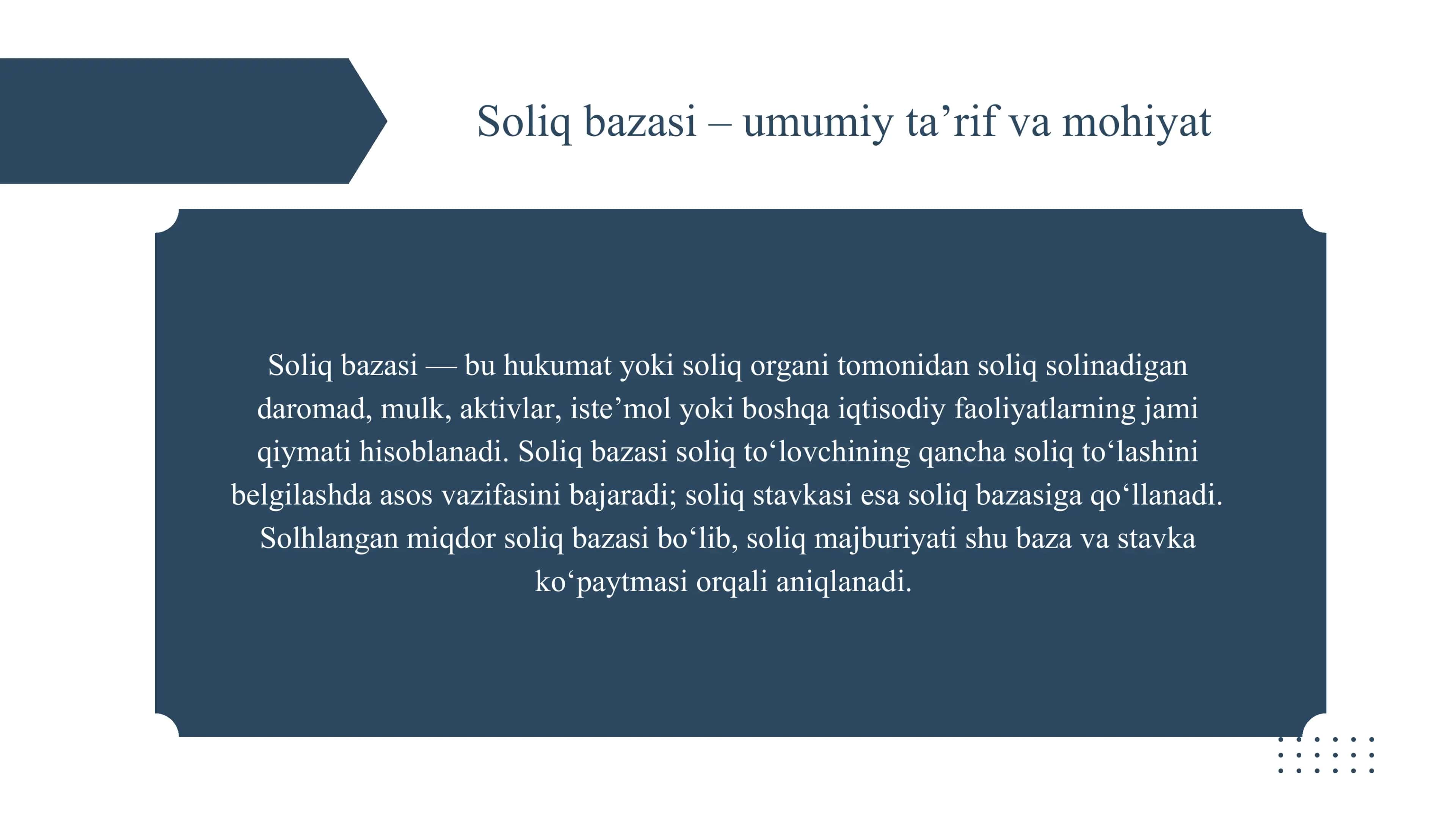 Soliq bazasini aniqlash tartibi 3