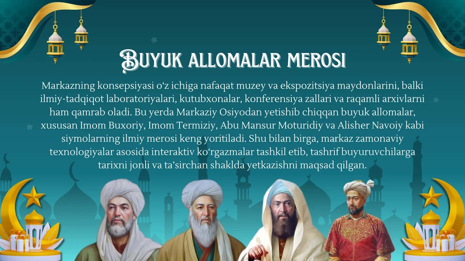Islom sivilizatsiyasi markazi 3