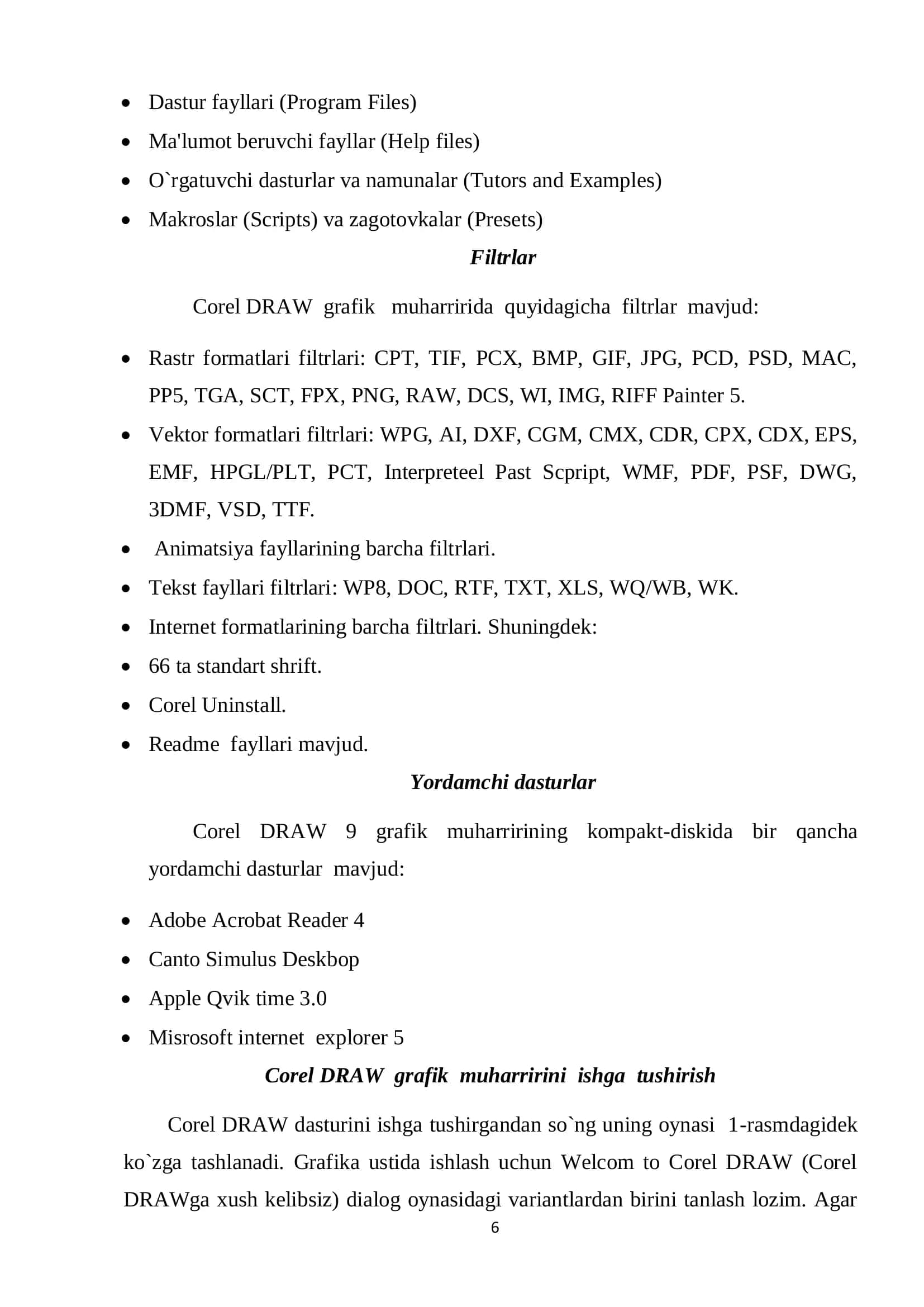 Corel Draw X6 dasturida Растровые изображения 3