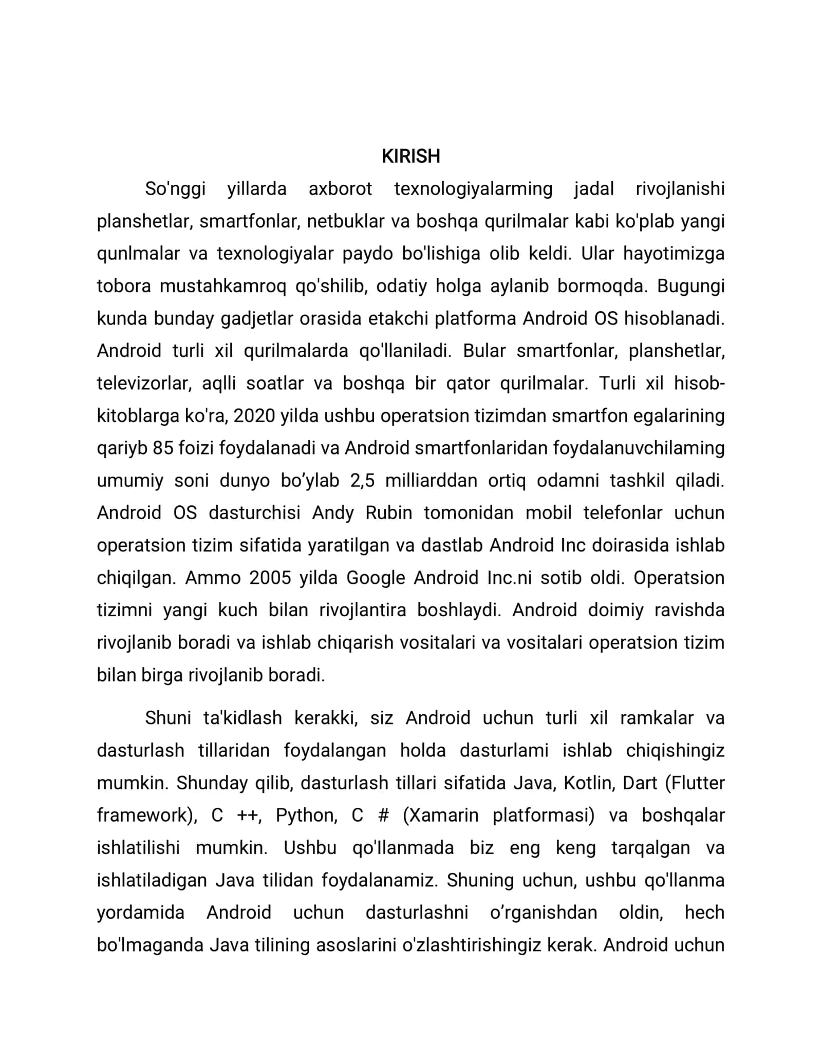 “Ilovalar do’koni” 3