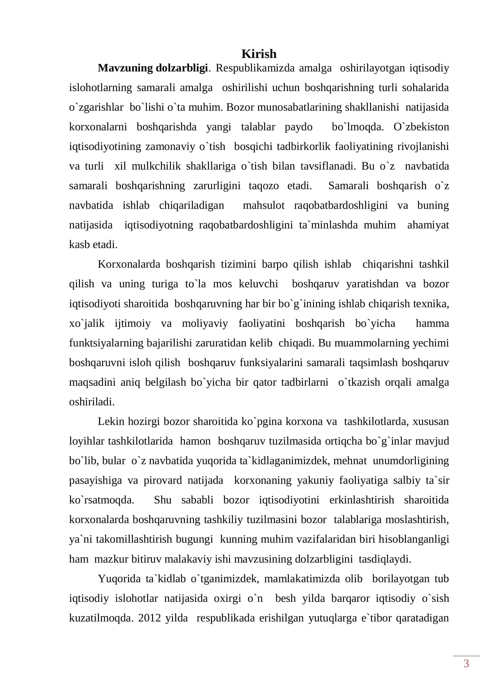 KORXONA FAOLIYATINI STRATEGIK BOSHQARISH VA REJALASHTIRISH SAMARADORLIGINI OSHIRISH 3