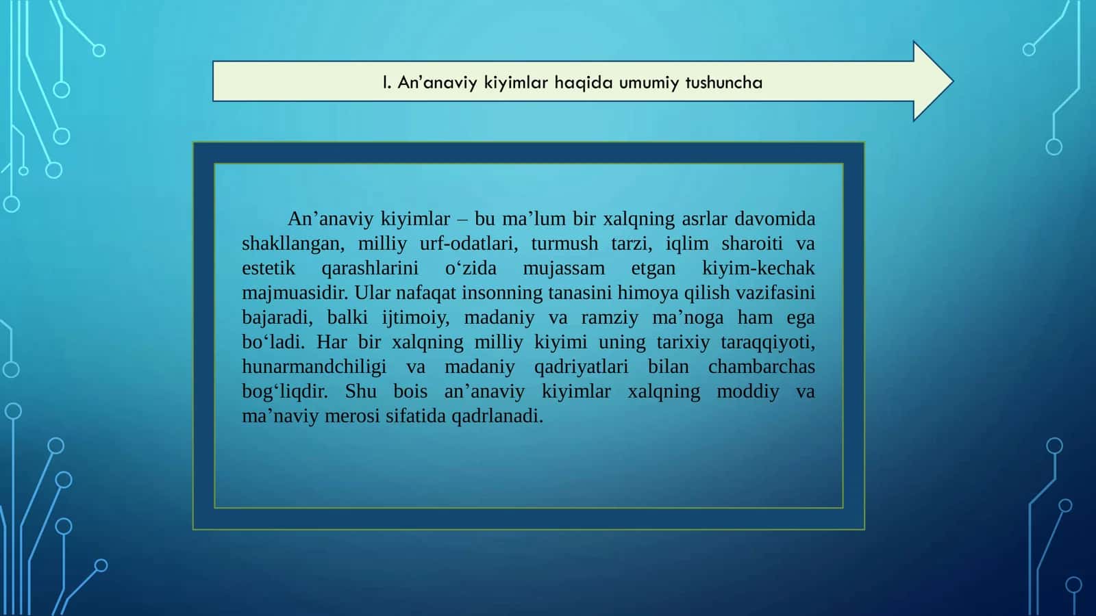 An’anaviy kiyimlar va ularning turistik ahamiyati 3
