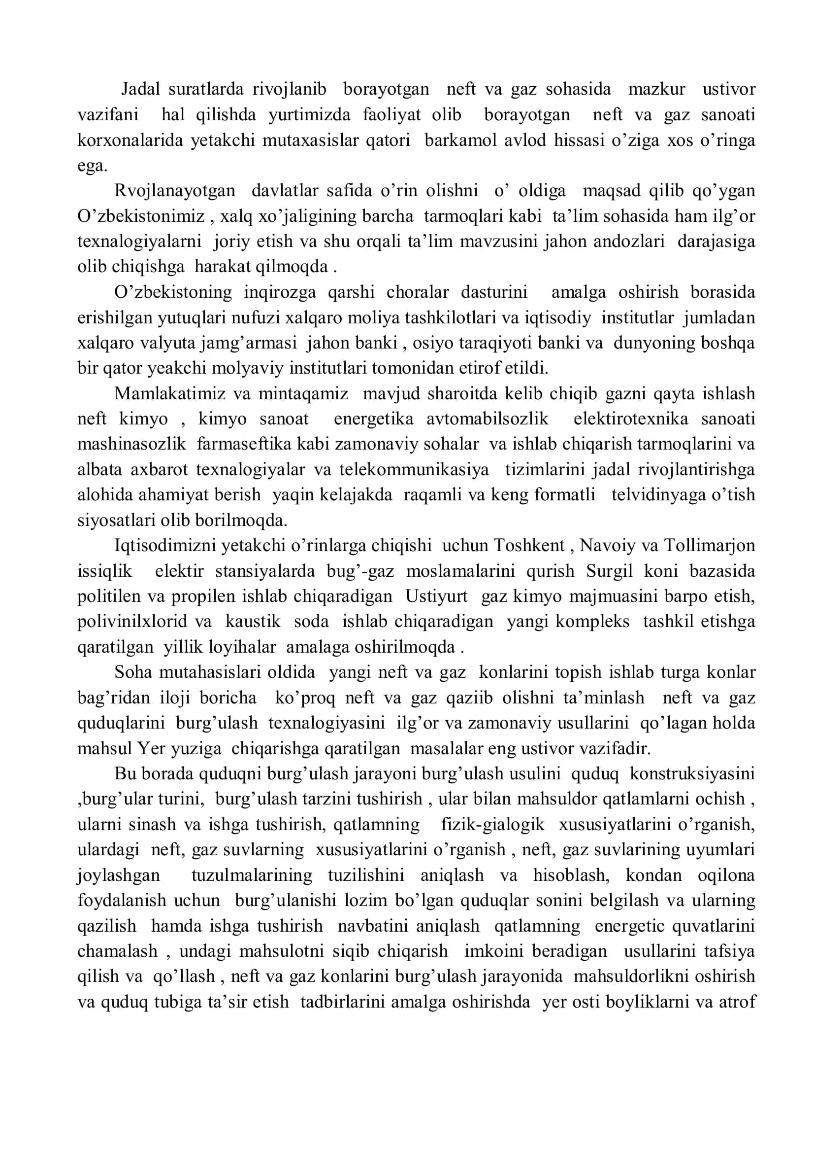 Quduqlarni shtangali chuqurlik nasoslari yordamida ishtish tizimi tahlili va nasos unumini hisoblash 3