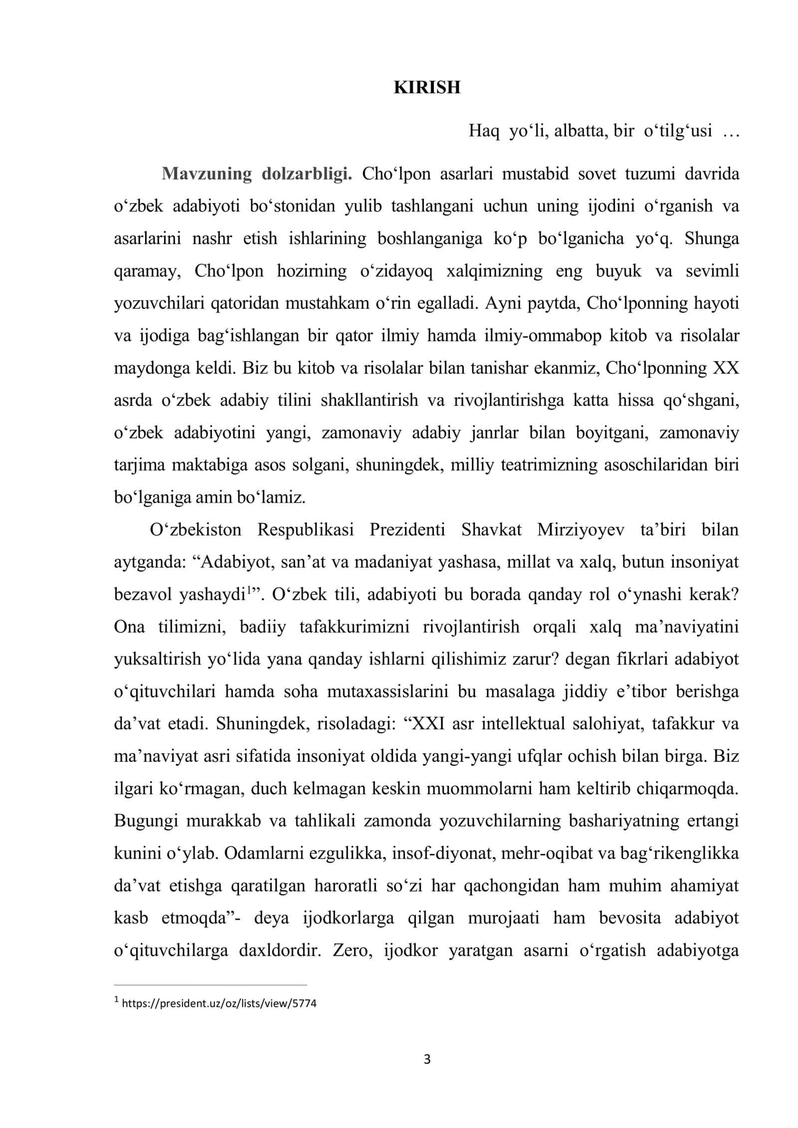 Cho‘lponning “Kecha va kunduz” romani tahlili 3