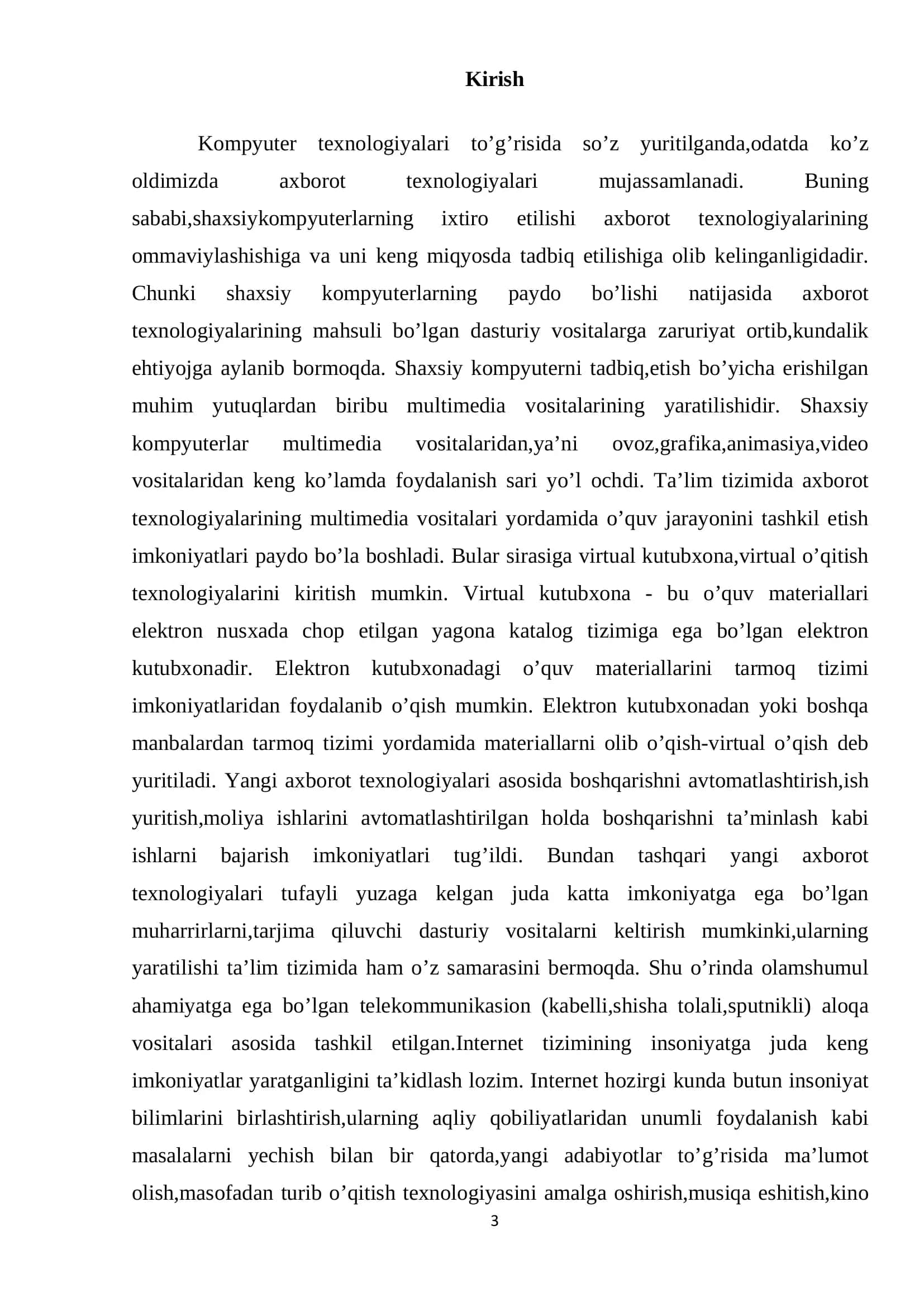 5-sinf “Informatika” fanini o’qitishda multimediali taqdimotlardan foydalanish 3