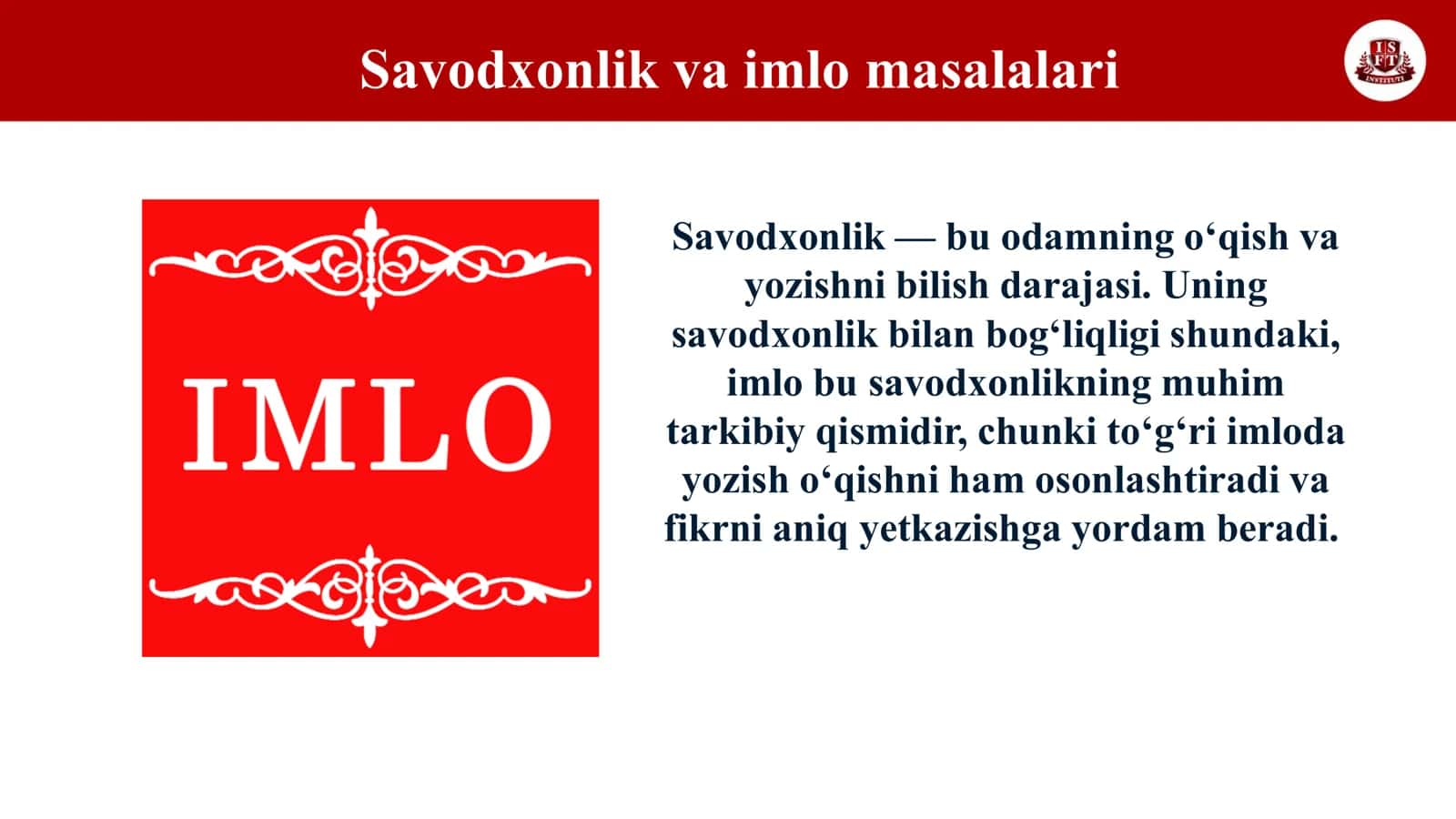 Akademik yozuvda imlo va savodxonlikka e’tibor berish 3