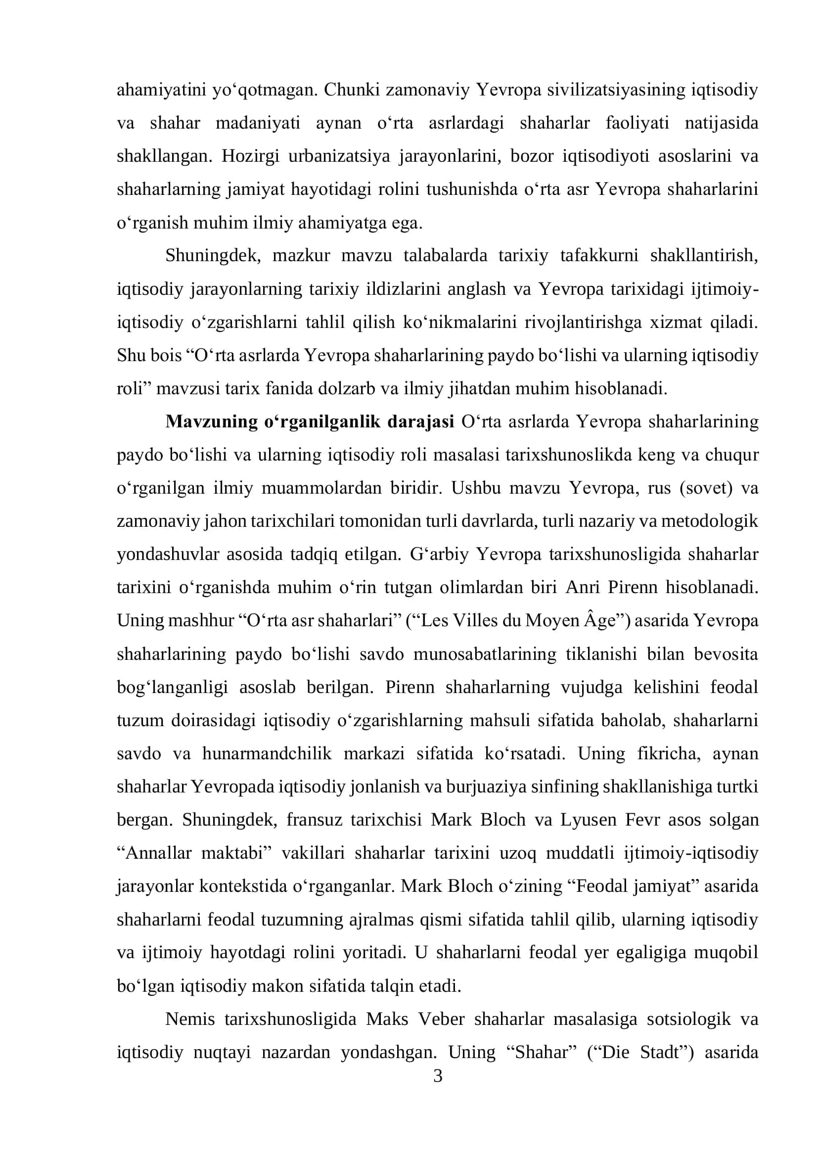 O‘rta asrlar Yevropa shaharlari 3