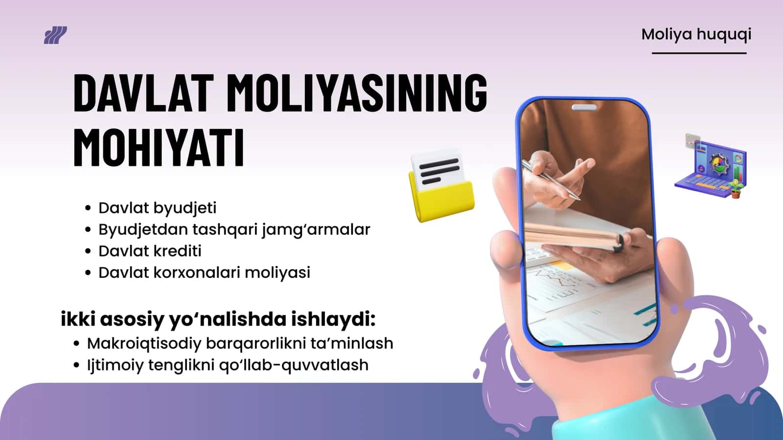 DAVLATNING MOLIYAVIY FUNKSIYALARI 3