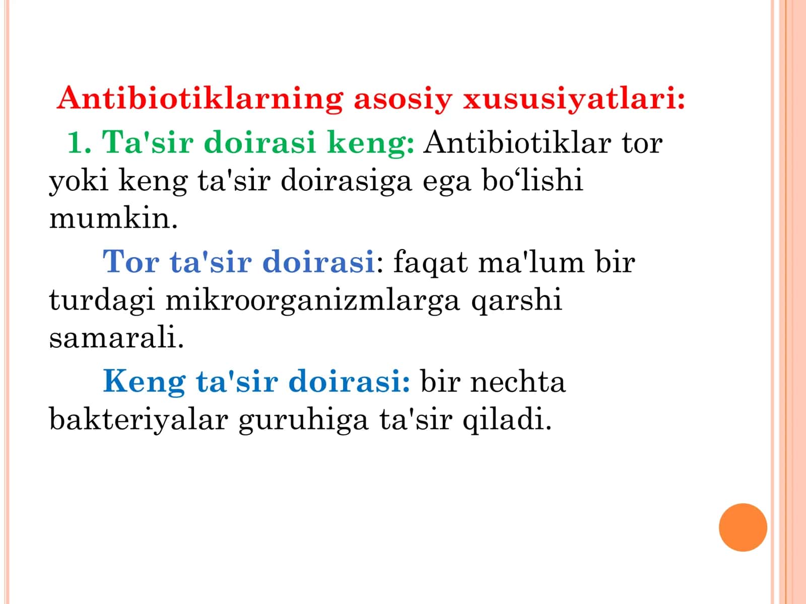 BAKTERIYALARNING ANTIBIOTIKLARGA CHIDAMLI SHAKLLARINI PAYDO BO`LISH MEXANIZMLARI 3
