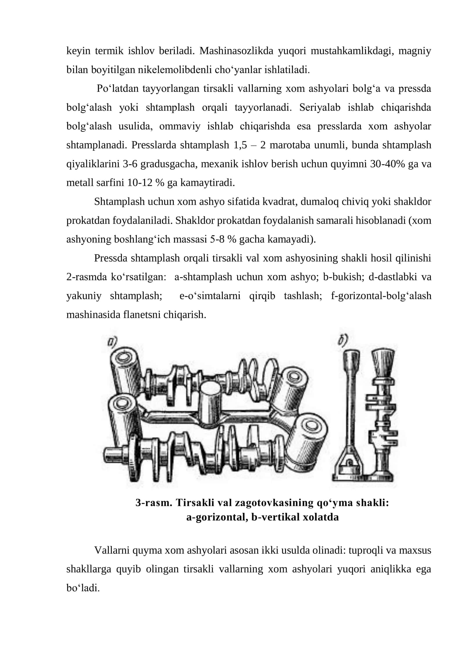 Tirsakli vallarga mexanik ishlov berish texnologik jarayonlari 3