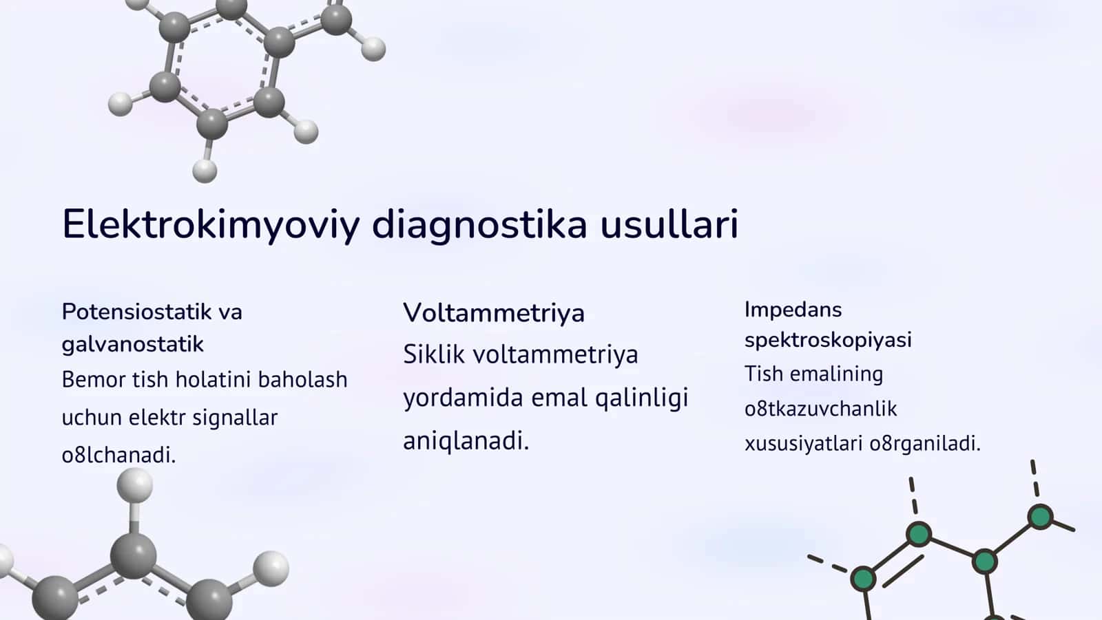 Stomatologiyada elektrokimyoviy davolash va diagnostika usullari 3