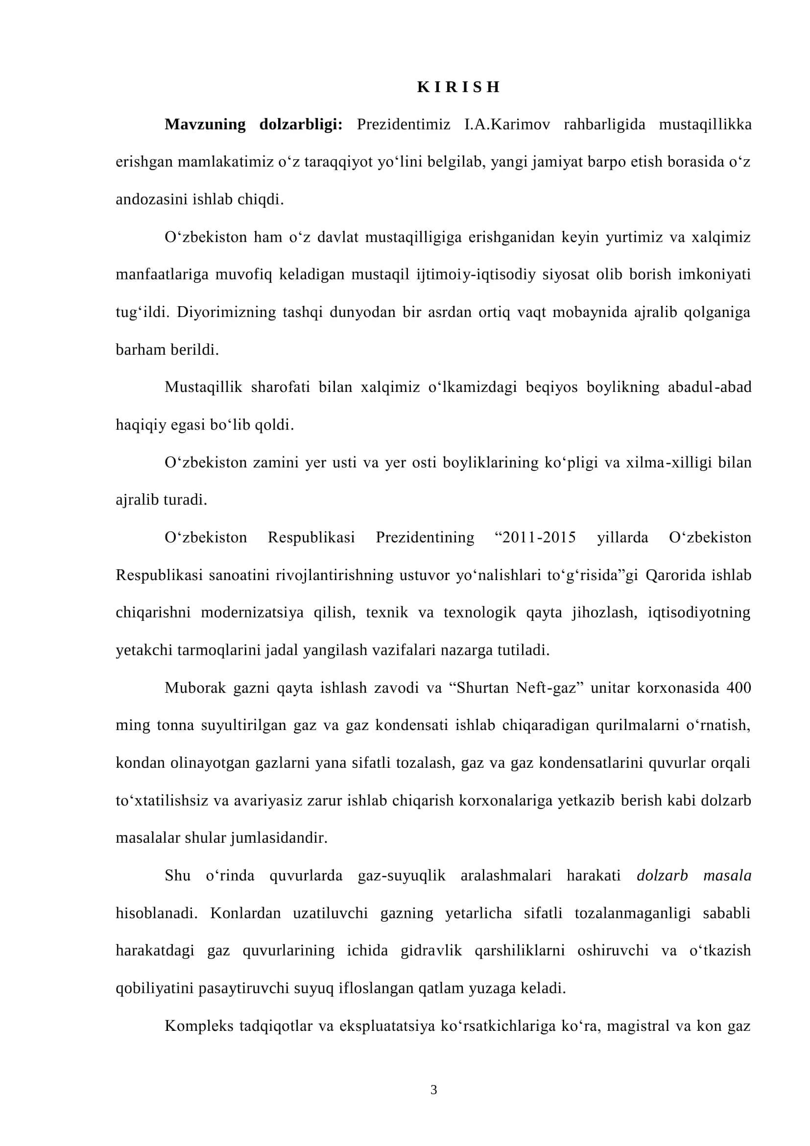 QUVURLARDA GAZ SUYUQLIK ARALASHMASINING FAZALARI O‘ZGARISHINING OQIM GIDRAVLIK PARAMETRLARIGA TA’SIRINI O‘RGANISH 3