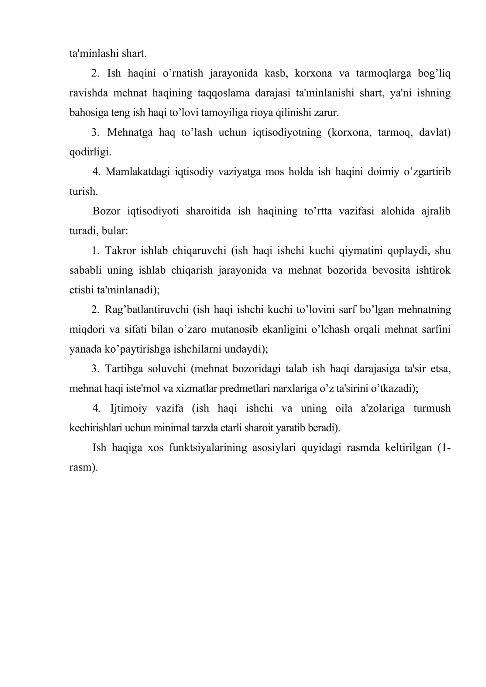 Aholining umumiy daromadlari tarkibi 3