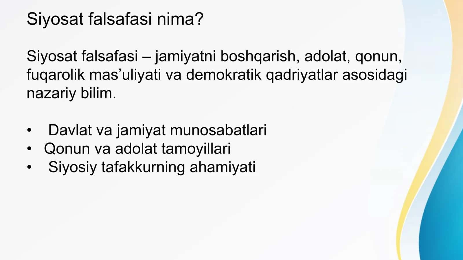 Siyosat Falsafasi Rivojlanishining Yangi Bosqichi 3