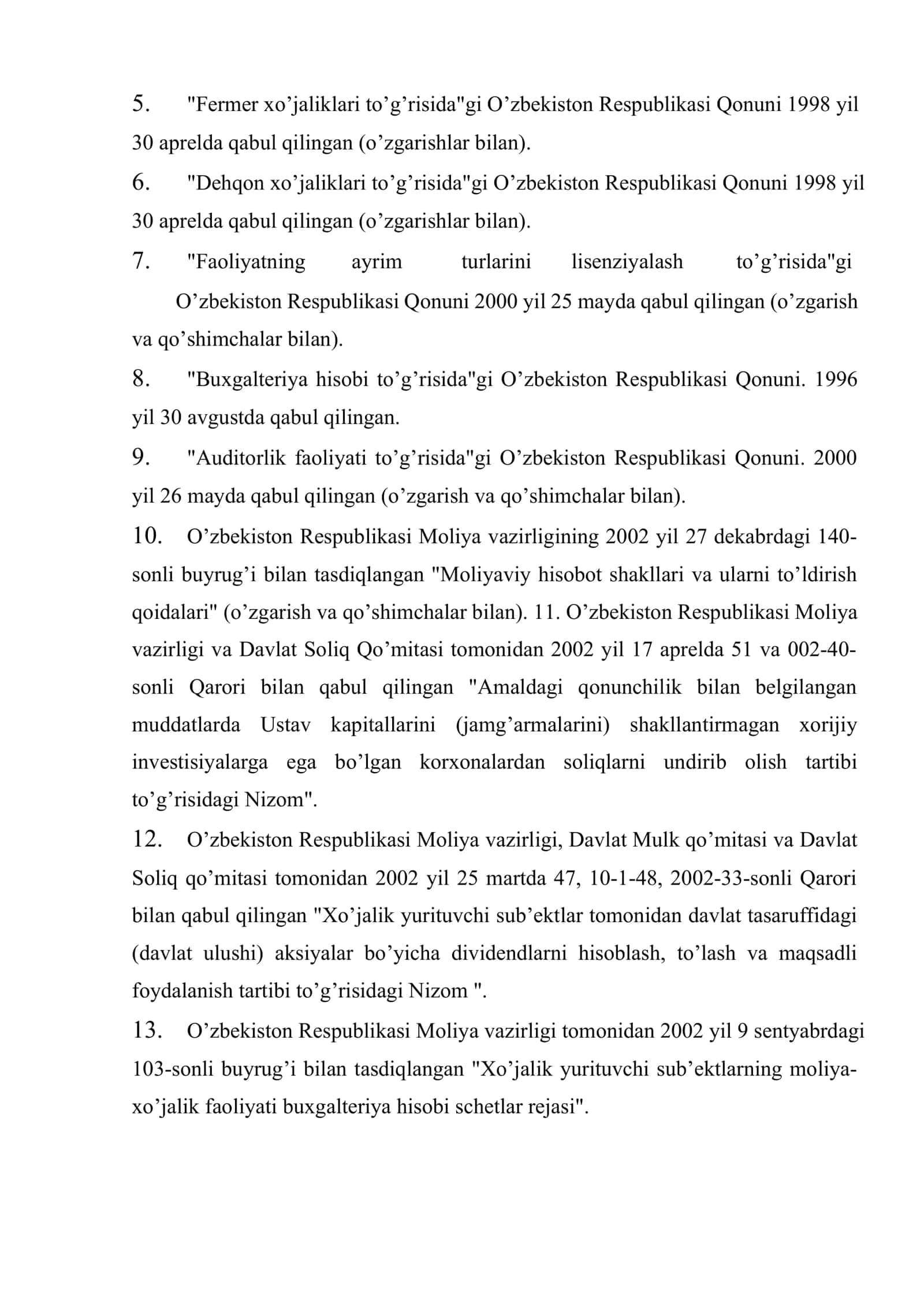 Xo’jalik yurituvchi sub’ektlarning xususiy kapitali 3