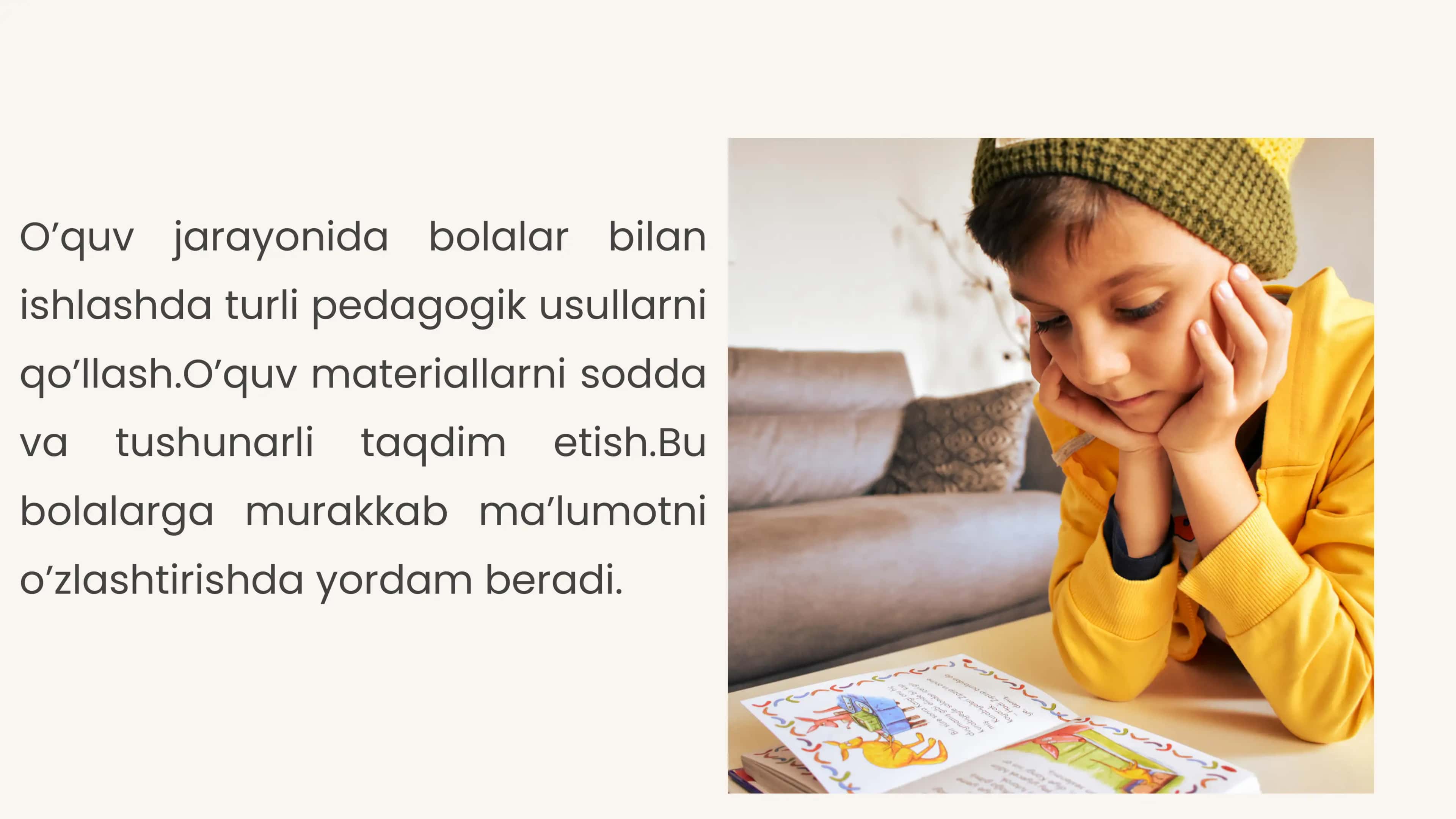 MOSLASHUVI QIYIN BO’LGAN BOLALAR BILAN ISHLOVCHI MUASSASALARNING VAZIFALARI 3