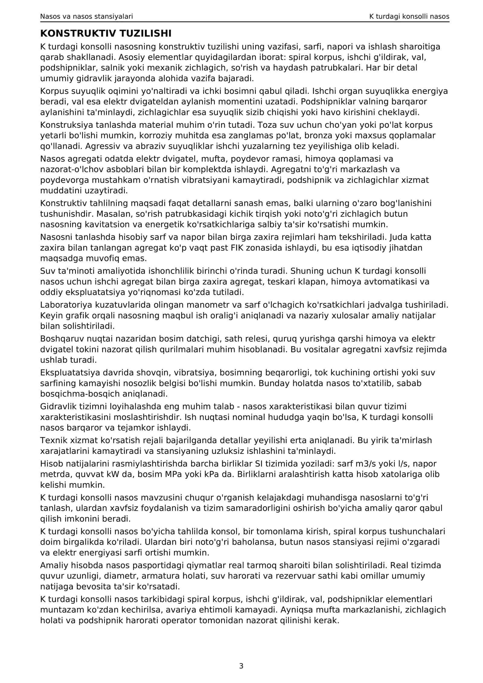 Nasos va nasos stansiyalari 3
