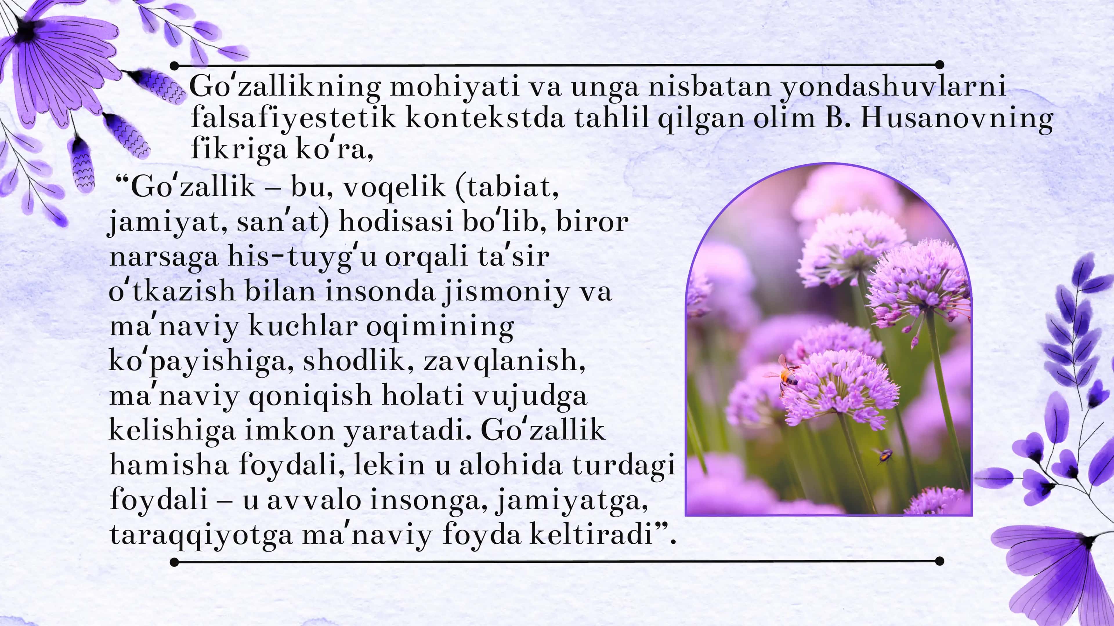 Tasavvufning go'zallik haqidagi qarashlari 3
